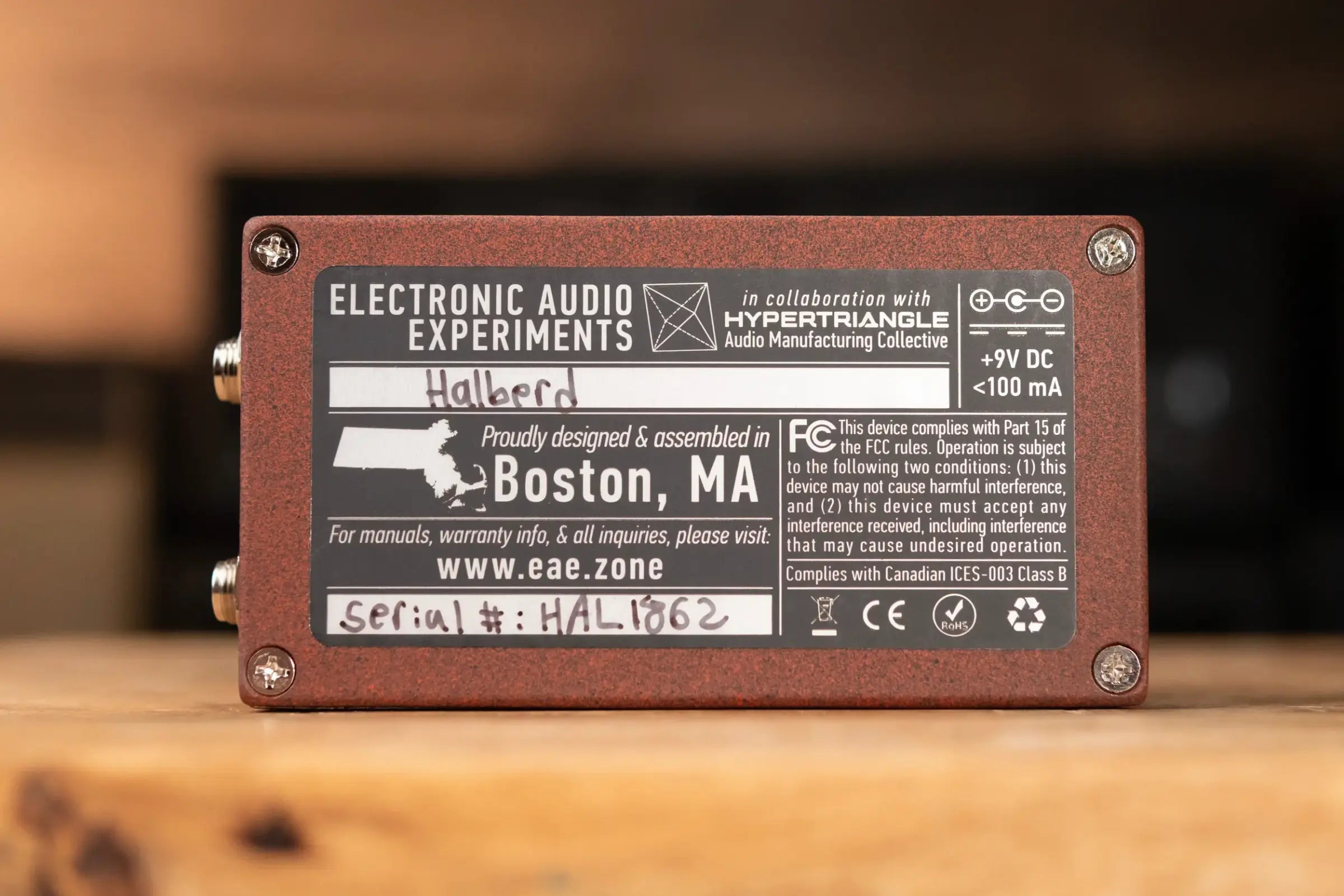 Electronic Audio Experiments Halberd V2 Overdrive Pedal