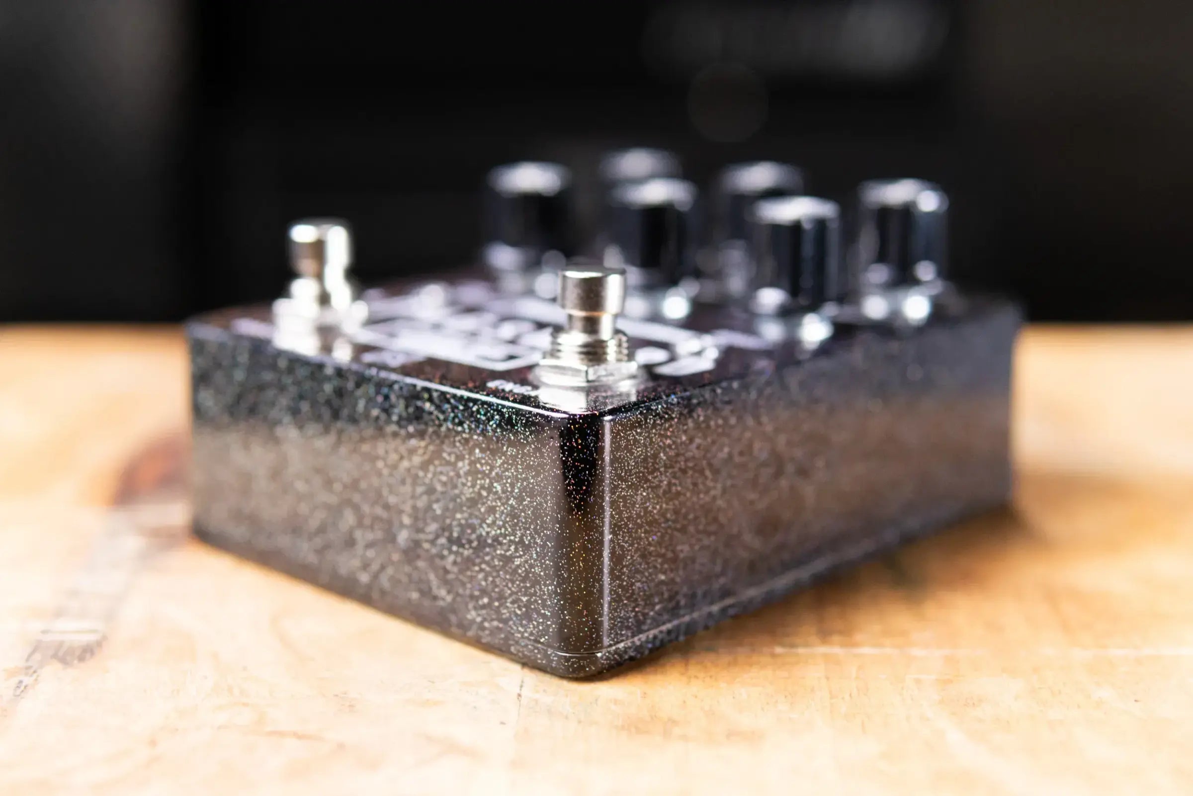 Electronic Audio Experiments Longsword Overdrive Effect Pedal - Black Sparkle - Used