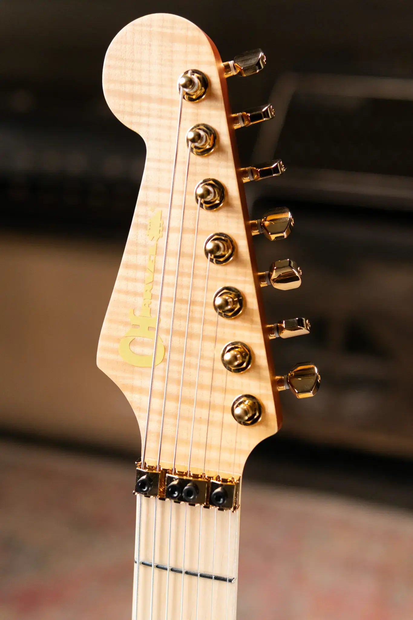 Charvel Angel Vivaldi "Betty" DK24-7 - Natural Flame Maple Top with Gig Bag