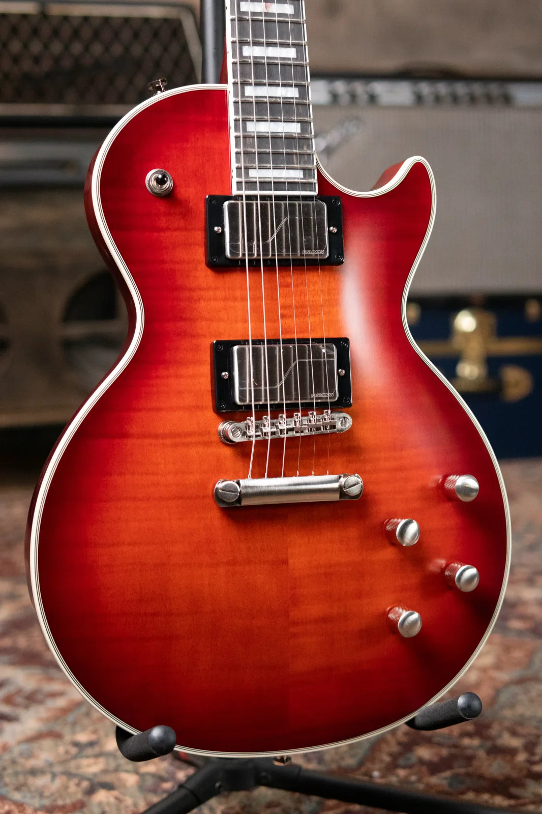 Epiphone Les Paul Prophecy Electric - Aged Bengal Tiger Burst with Gig Bag