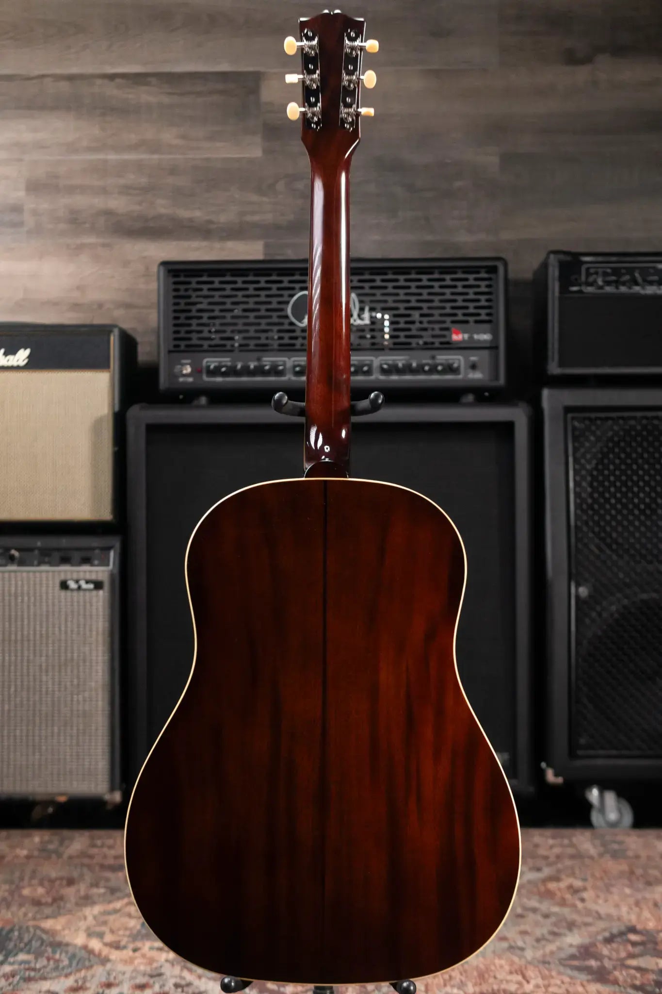 Epiphone 1942 Banner J-45 Reissue Acoustic/Electric Guitar - Vintage Sunburst with Hardshell Case