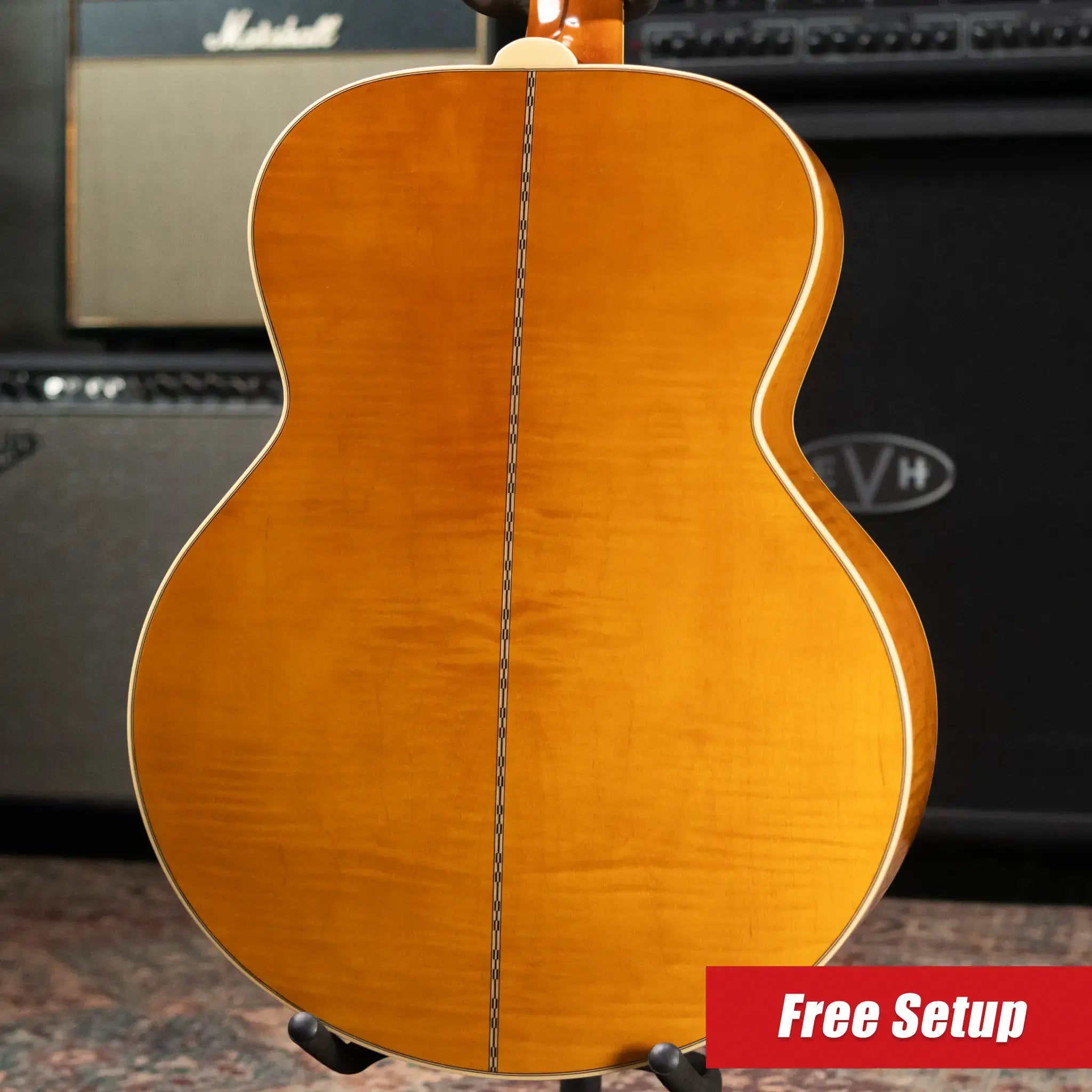 Epiphone 1957 SJ-200 Reissue Acoustic/Electric Guitar - Antique Natural with Hardshell Case
