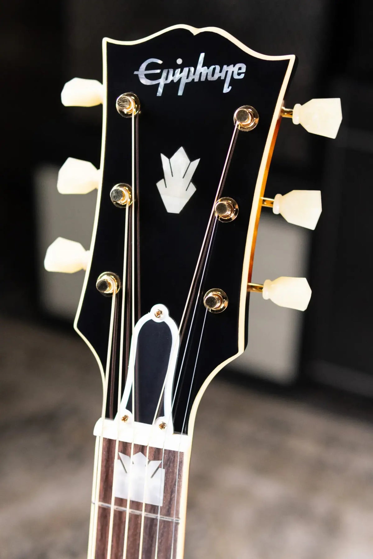 Epiphone 1957 SJ-200 Reissue Acoustic/Electric Guitar - Vintage Sunburst with Hardshell Case