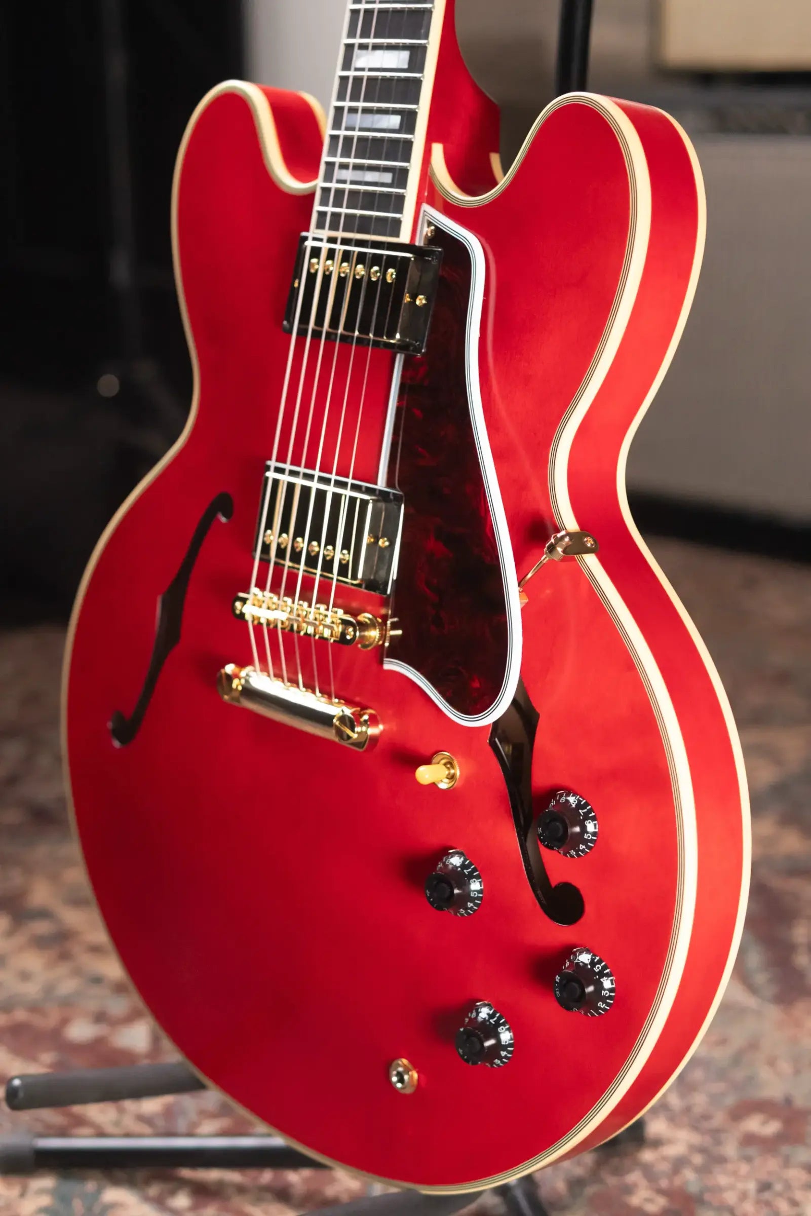 Epiphone 1959 ES-355 Semi-Hollow Electric Guitar - Cherry Red with Hardshell Case