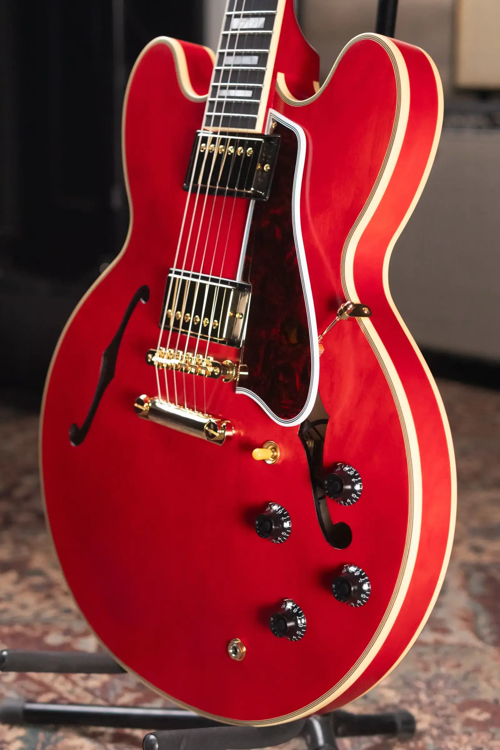 Epiphone 1959 ES-355 Semi-Hollow Electric Guitar - Cherry Red with Hardshell Case