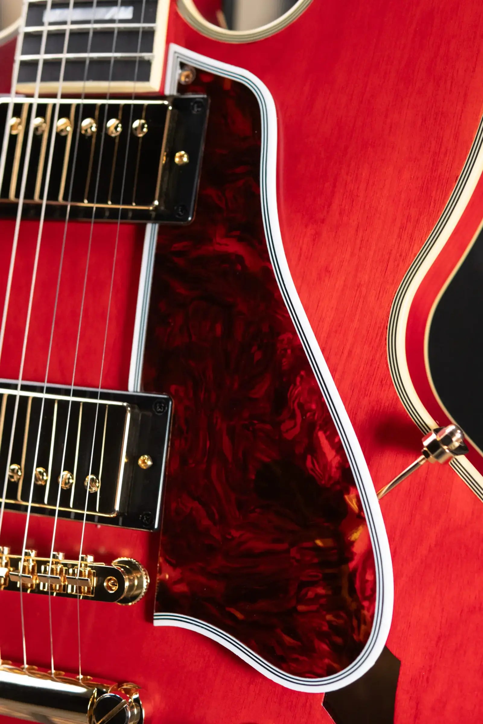 Epiphone 1959 ES-355 Semi-Hollow Electric Guitar - Cherry Red with Hardshell Case