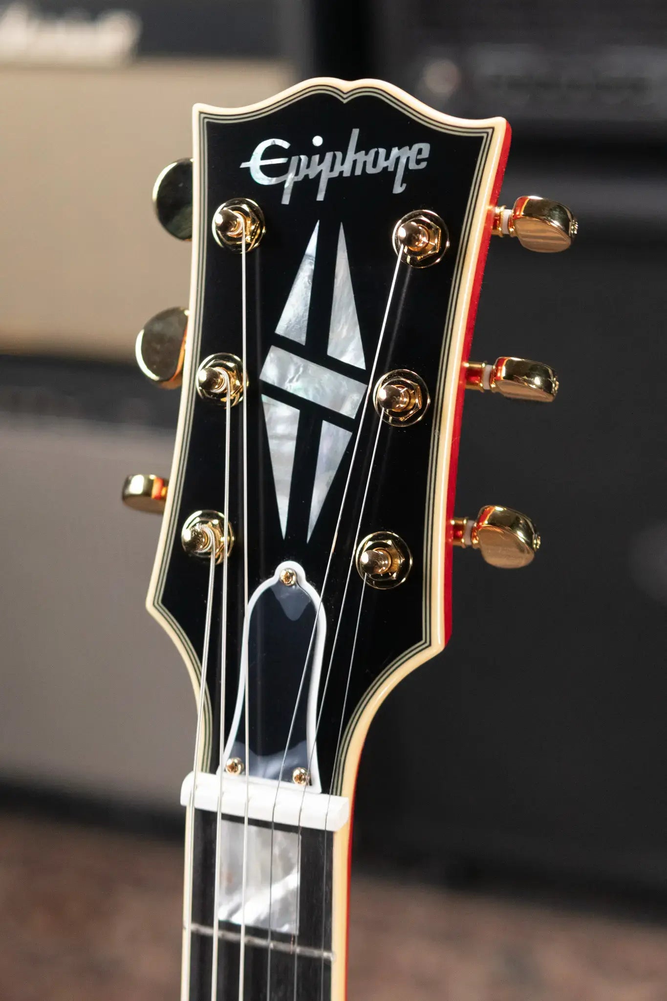 Epiphone 1959 ES-355 Semi-Hollow Electric Guitar - Cherry Red with Hardshell Case