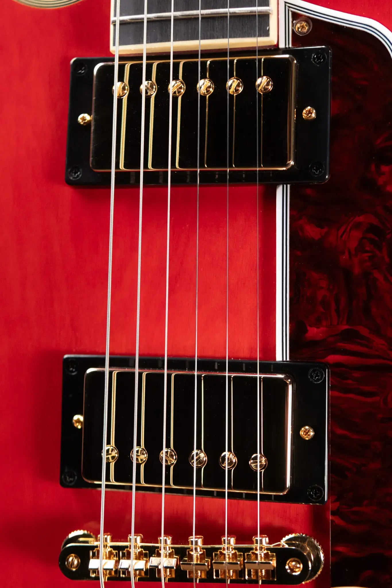 Epiphone 1959 ES-355 Semi-Hollow Electric Guitar - Cherry Red with Hardshell Case