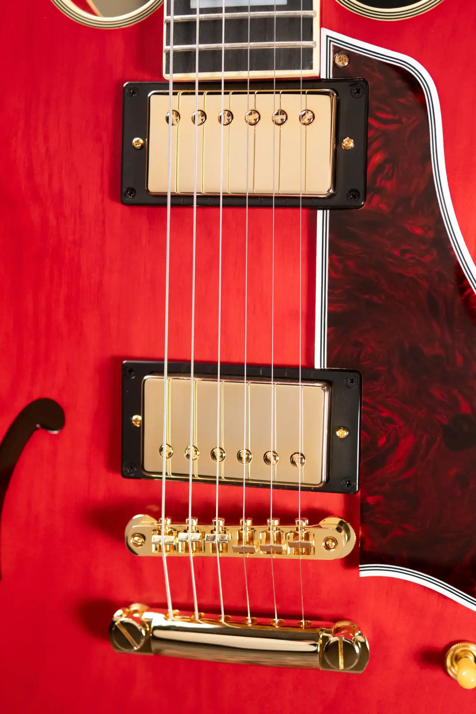 Epiphone 1959 ES-355 Semi-Hollow Electric Guitar - Cherry Red with Hardshell Case - Floor Model Demo