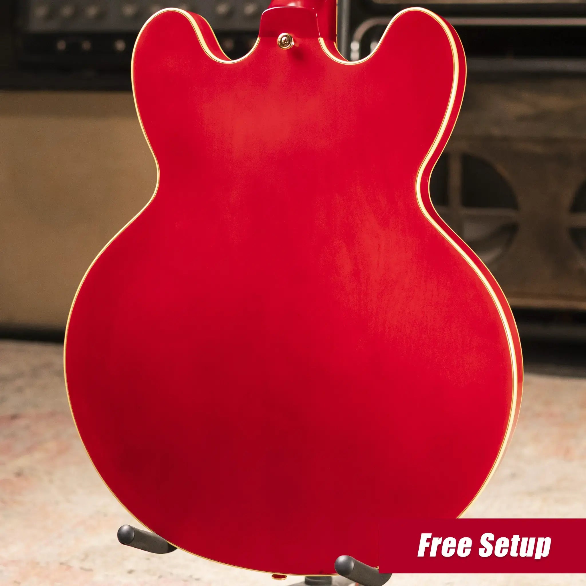 Epiphone 1959 ES-355 Semi-Hollow Electric Guitar - Cherry Red with Hardshell Case