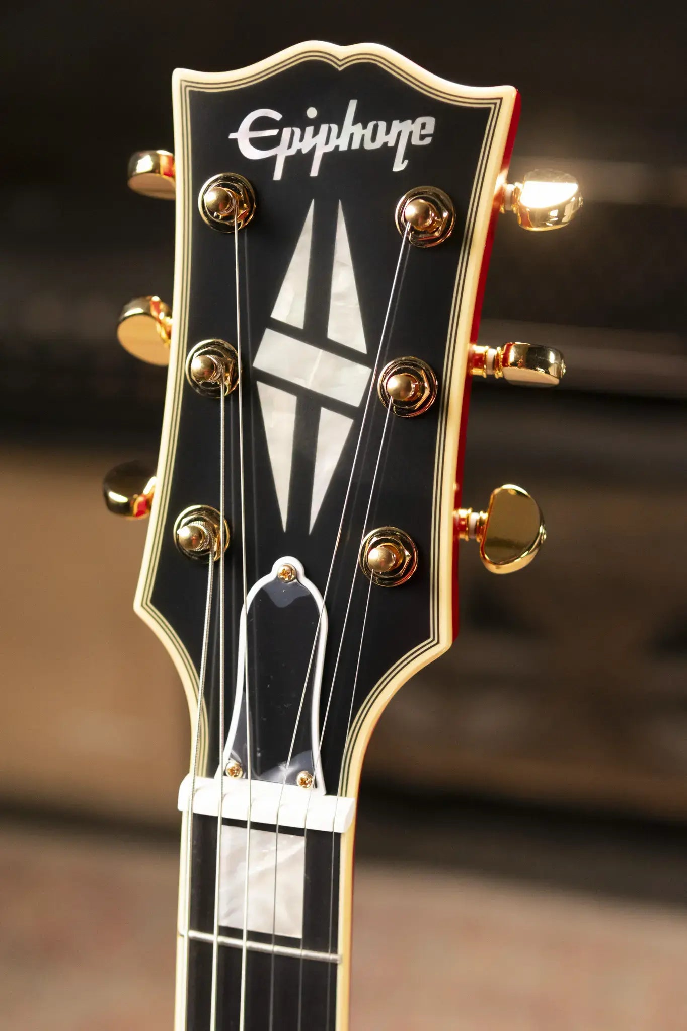 Epiphone 1959 ES-355 Semi-Hollow Electric Guitar - Cherry Red with Hardshell Case