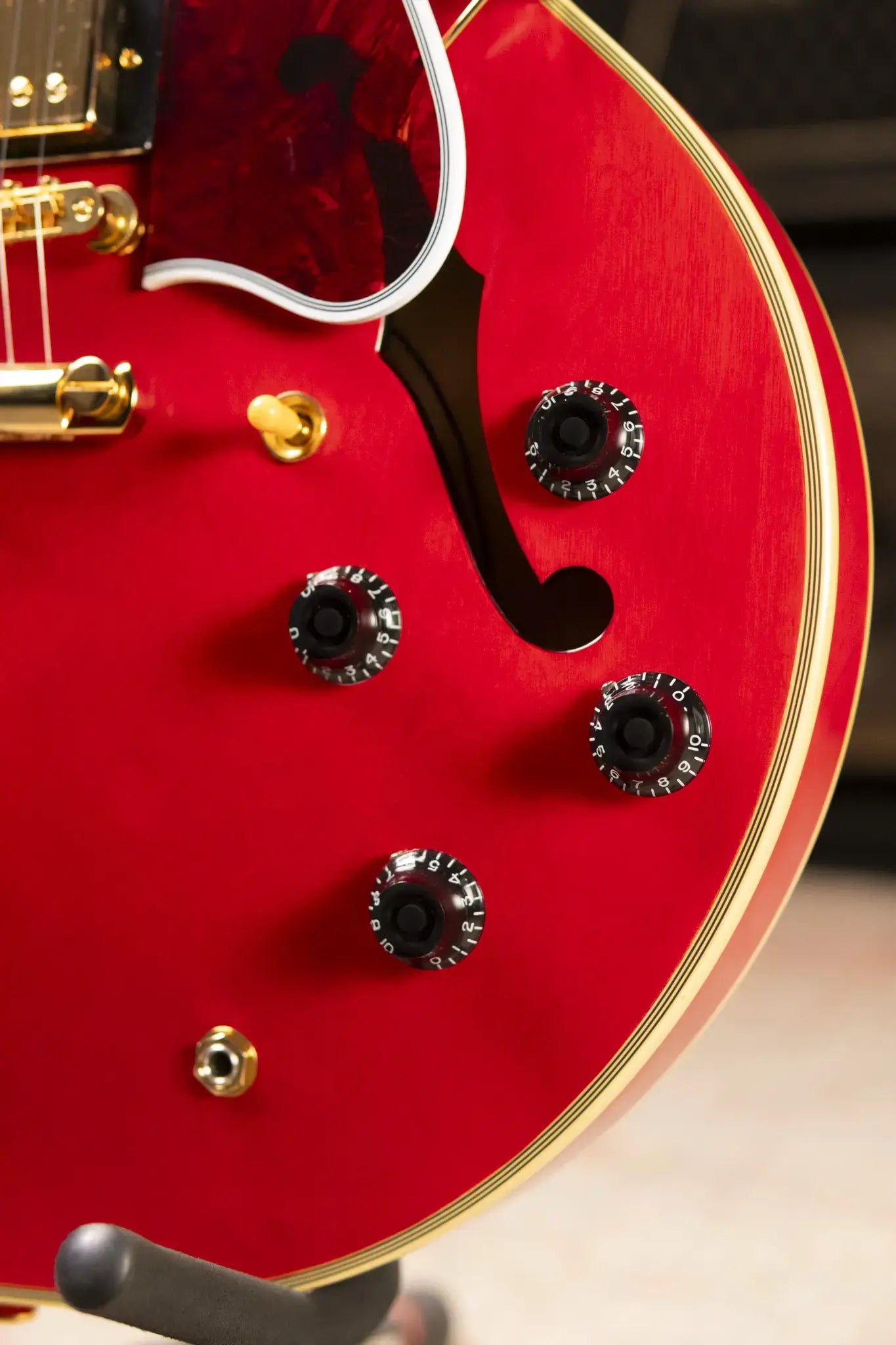 Epiphone 1959 ES-355 Semi-Hollow Electric Guitar - Cherry Red with Hardshell Case