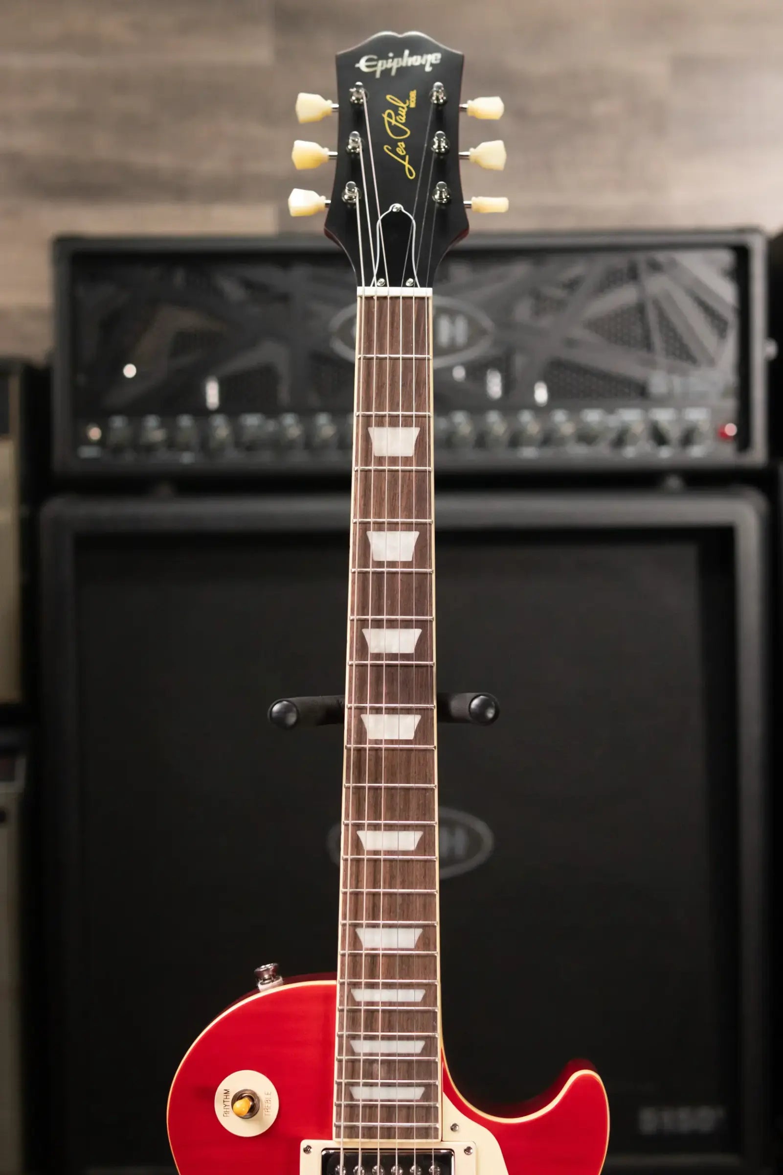 Epiphone 1959 Les Paul Standard Electric Guitar - Aged Dark Cherry Burst with Hardshell Case