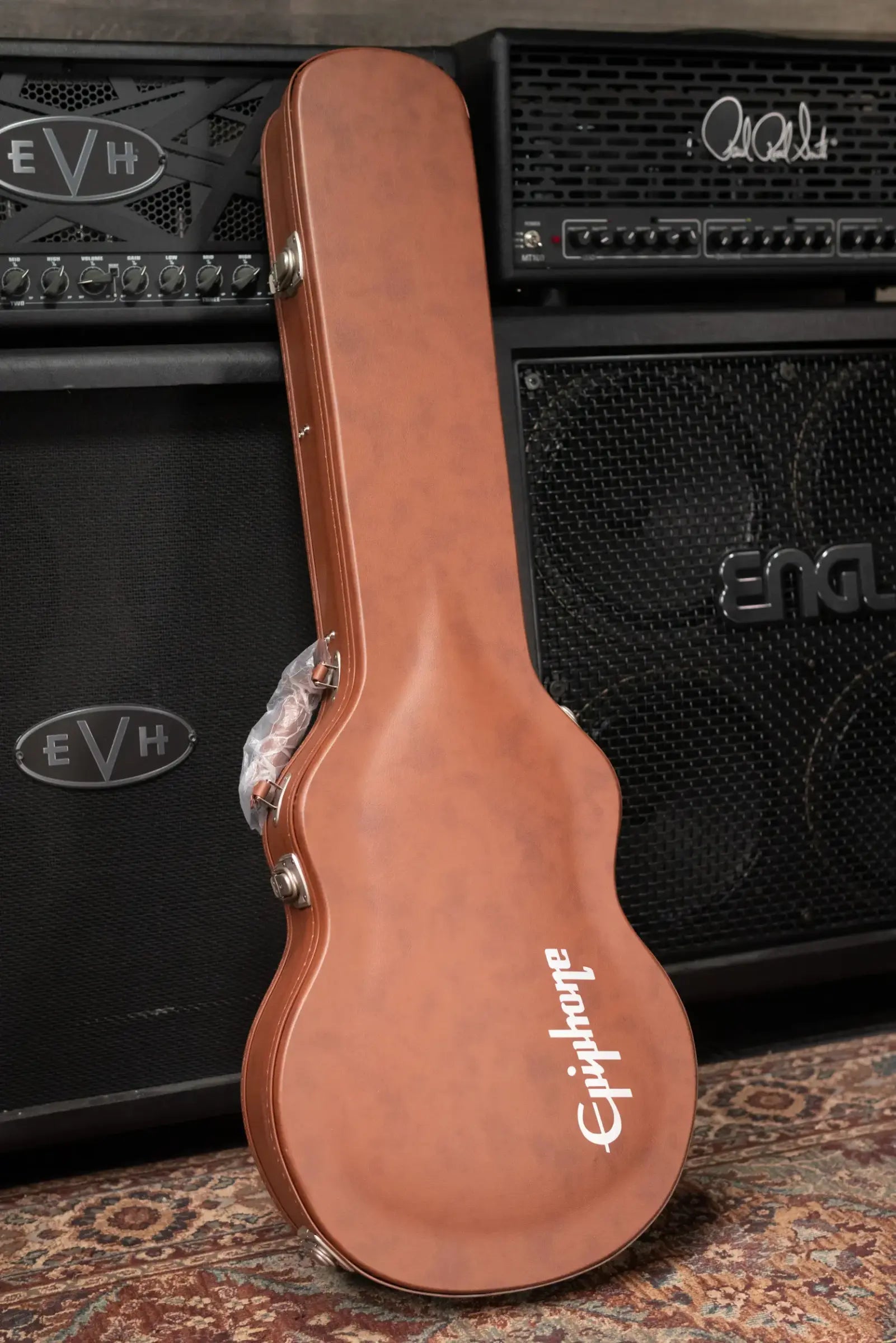 Epiphone 1959 Les Paul Standard Electric Guitar - Aged Dark Cherry Burst with Hardshell Case