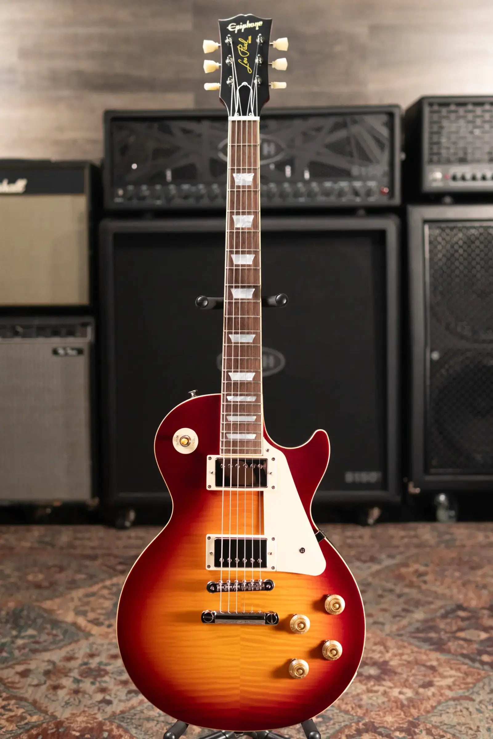 Epiphone 1959 Les Paul Standard Electric Guitar - Factory Burst with Hardshell Case
