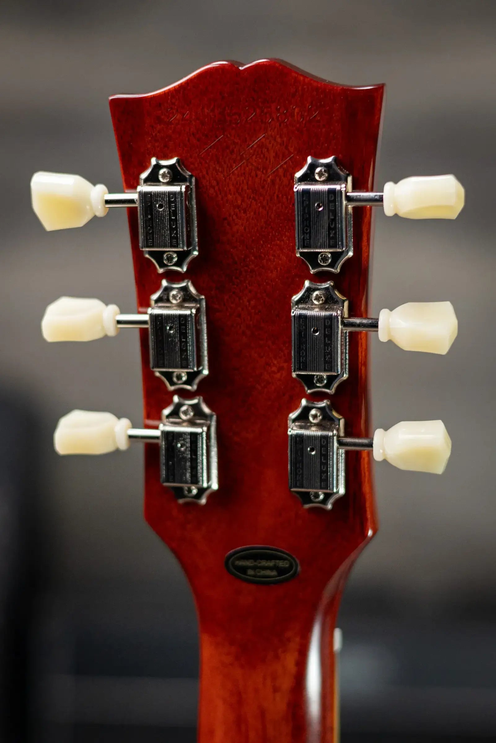 Epiphone 1959 Les Paul Standard Reissue Electric Guitar - Deep Cherry Sunburst with Hardshell Case