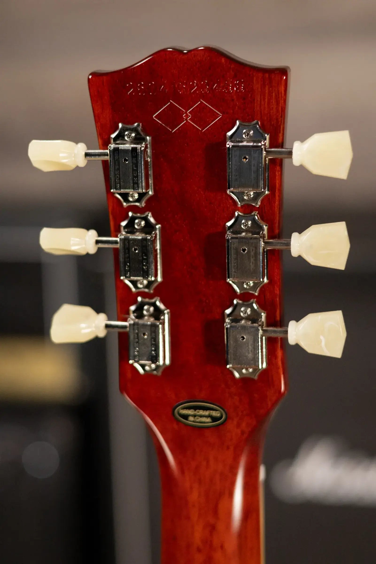 Epiphone 1959 Les Paul Standard Reissue Electric Guitar - Golden Poppy Burst with Hardshell Case