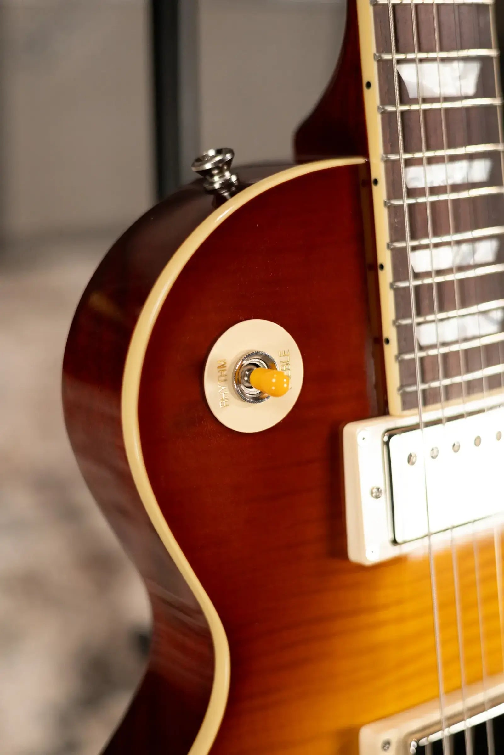 Epiphone 1959 Les Paul Standard Reissue Electric Guitar - Golden Poppy Burst with Hardshell Case
