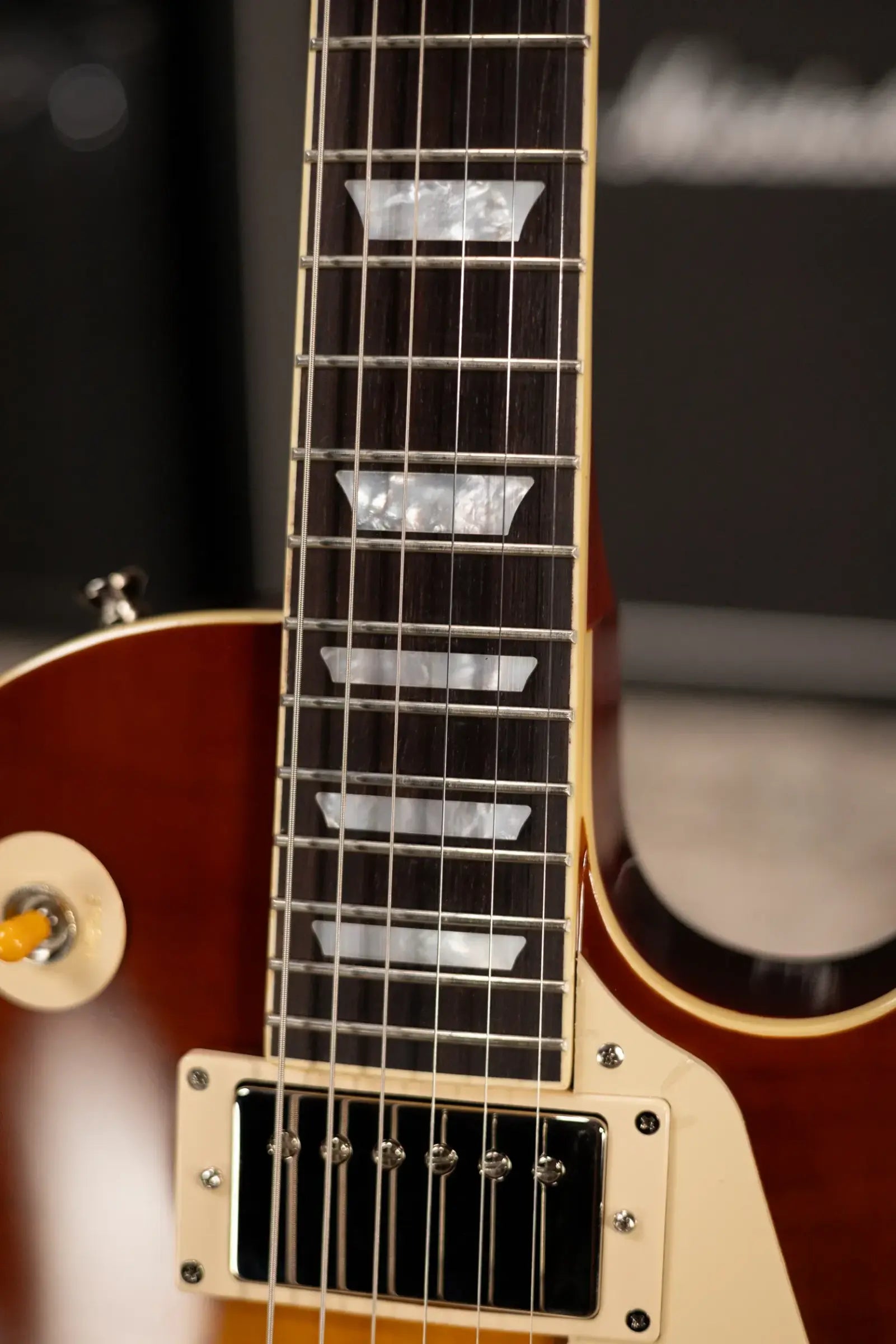 Epiphone 1959 Les Paul Standard Reissue Electric Guitar - Golden Poppy Burst with Hardshell Case