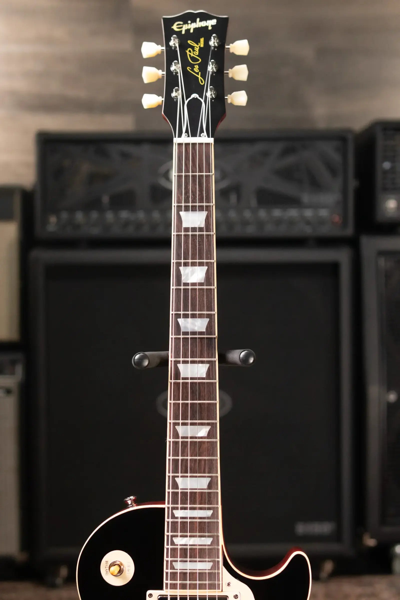 Epiphone 1959 Les Paul Standard Reissue Electric Guitar - Washed Bourbon Burst with Hardshell Case