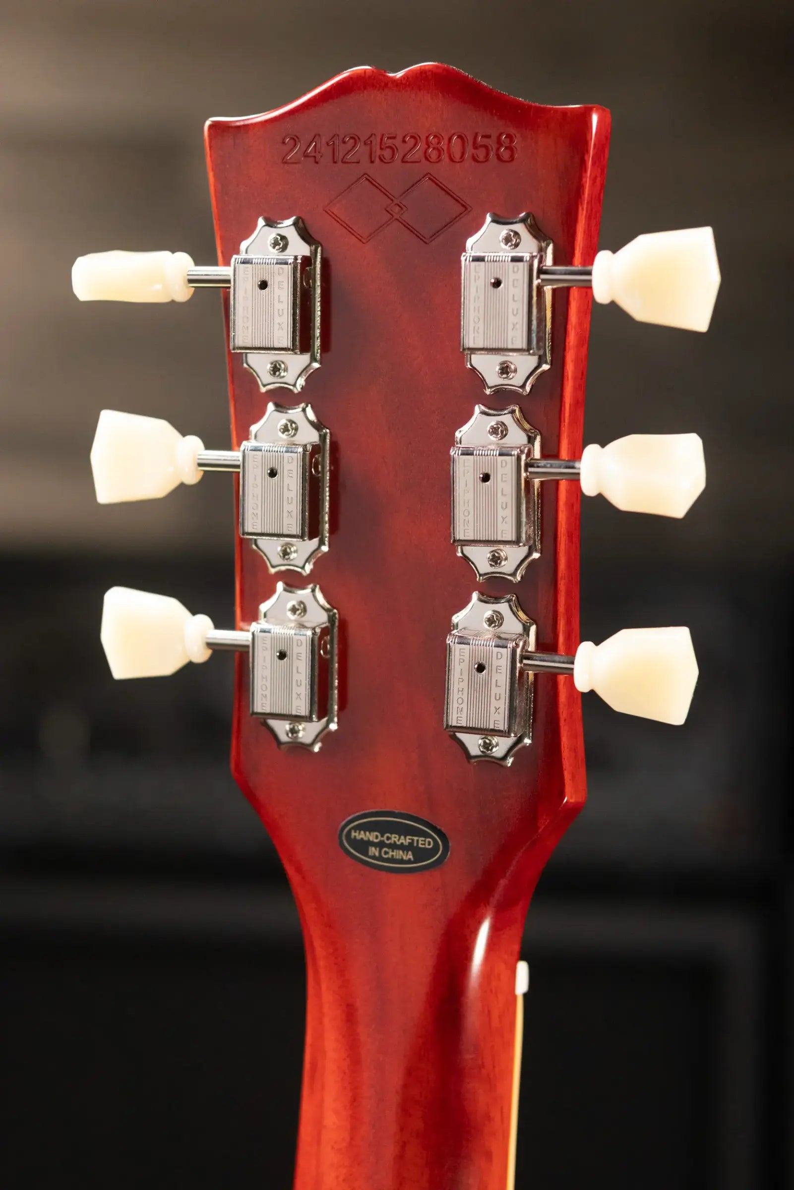 Epiphone 1959 Les Paul Standard Reissue Electric Guitar - Washed Bourbon Burst with Hardshell Case