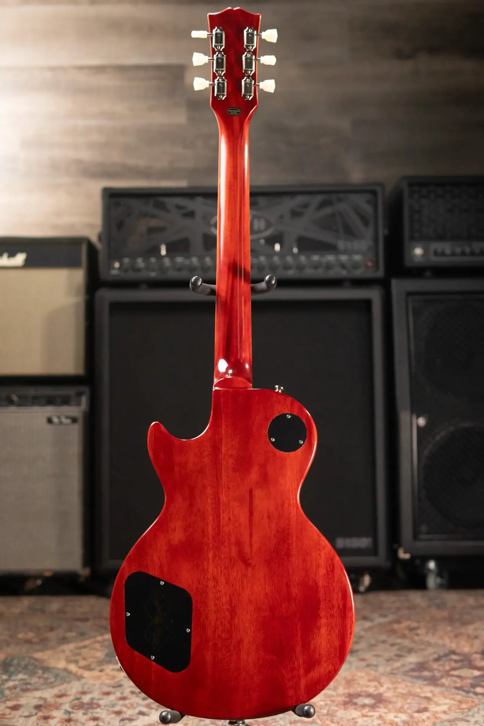 Epiphone 1959 Les Paul Standard Reissue Electric Guitar - Washed Bourbon Burst with Hardshell Case