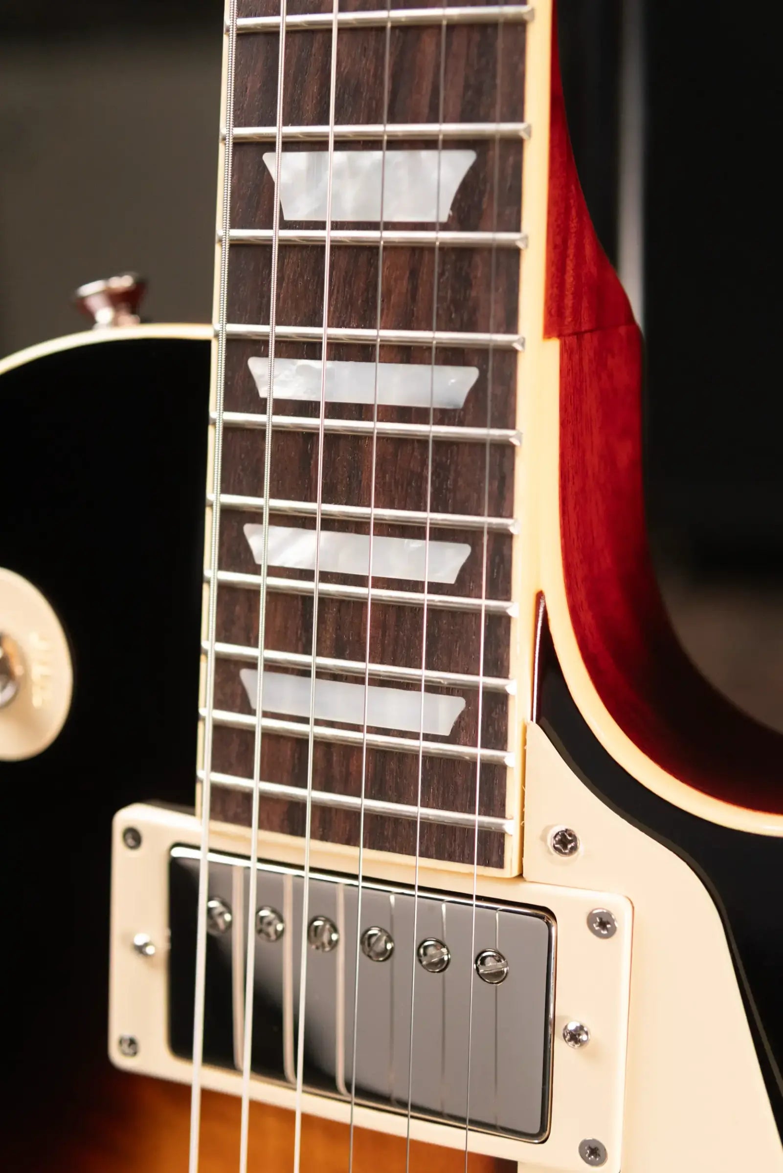 Epiphone 1959 Les Paul Standard Reissue Electric Guitar - Washed Bourbon Burst with Hardshell Case