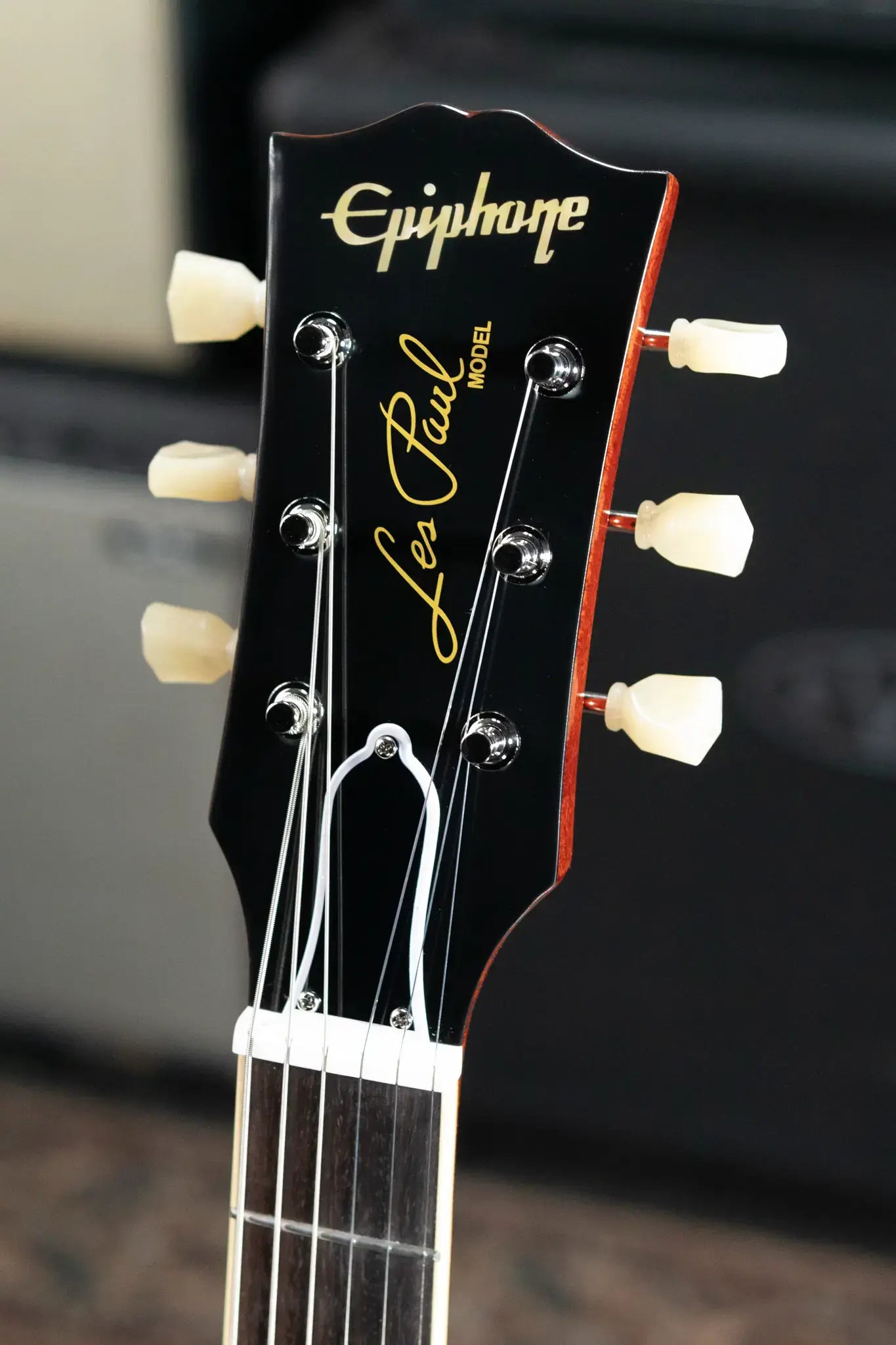 Epiphone 1959 Les Paul Standard Reissue Electric Guitar - Washed Bourbon Burst with Hardshell Case