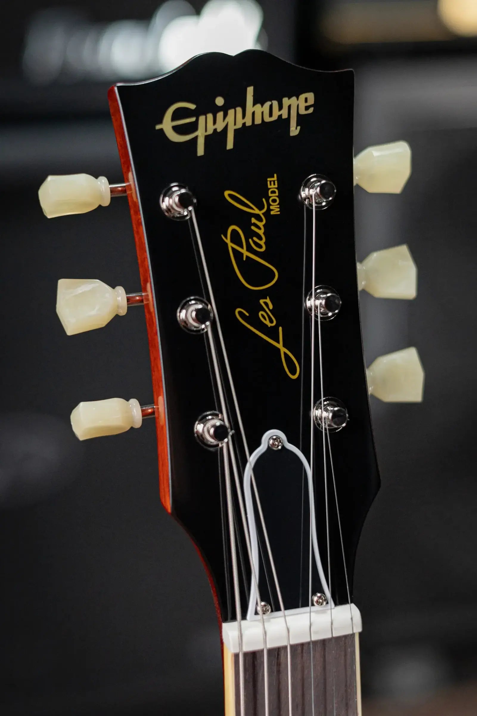 Epiphone 1959 Les Paul Standard Reissue Electric Guitar - Washed Bourbon Burst with Hardshell Case