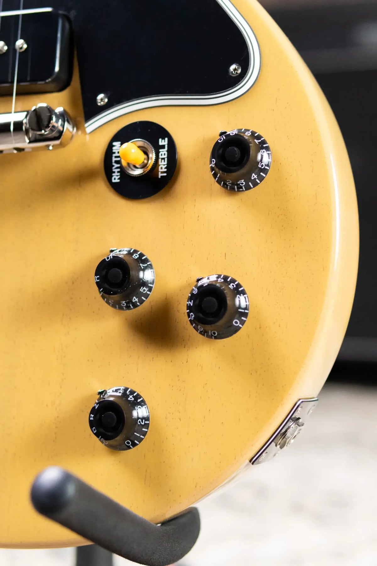 Epiphone 1960 Les Paul Special Double Cut Reissue Electric Guitar - TV Yellow with Hardshell Case