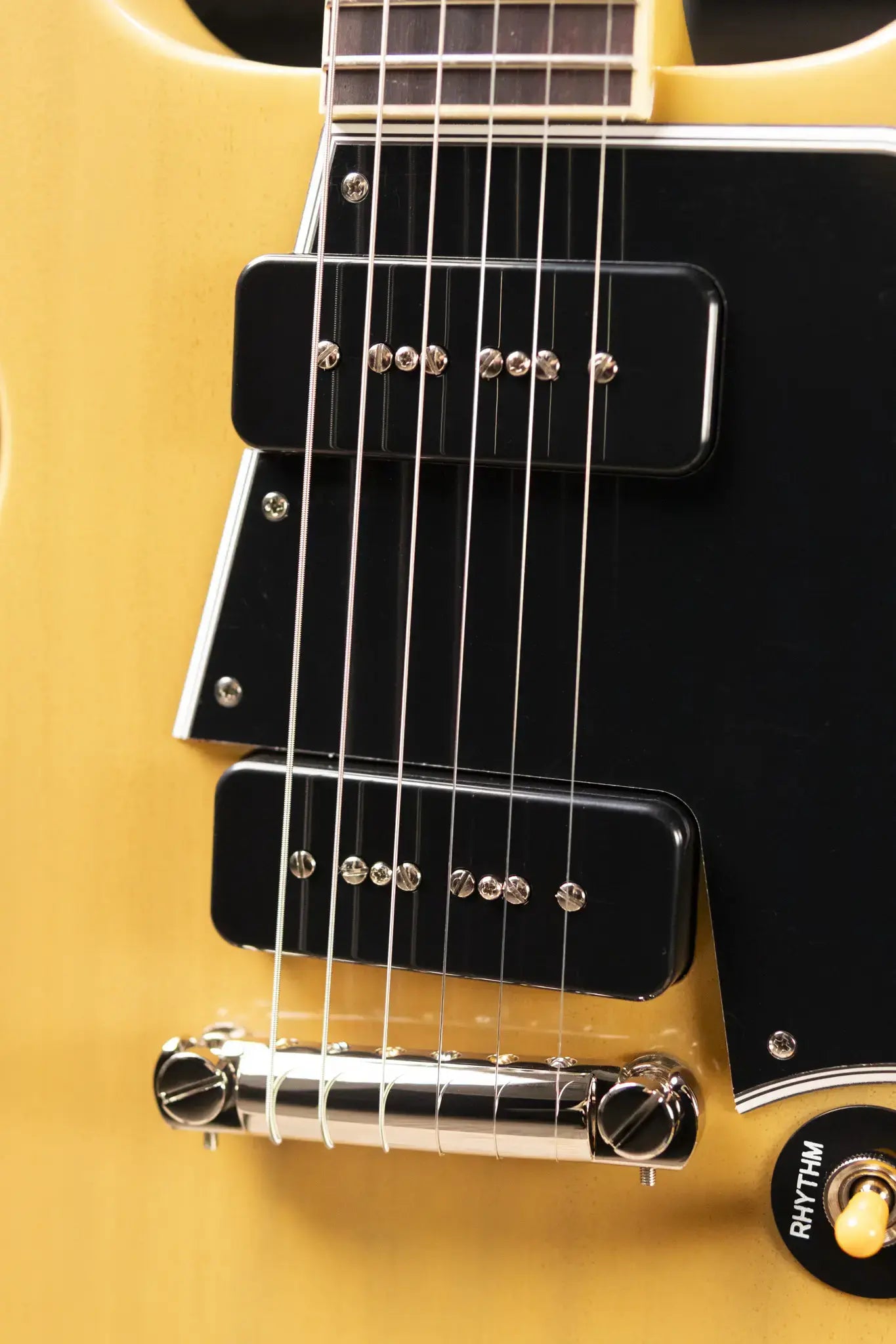 Epiphone 1960 Les Paul Special Double Cut Reissue Electric Guitar - TV Yellow with Hardshell Case