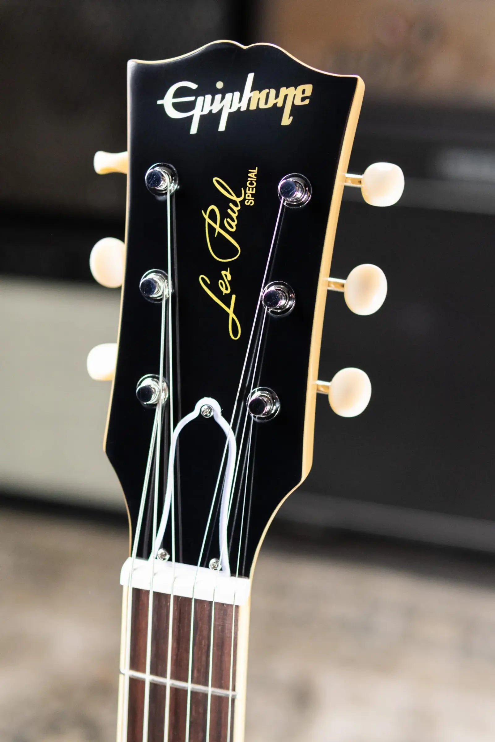 Epiphone 1960 Les Paul Special Double Cut Reissue Electric Guitar - TV Yellow with Hardshell Case