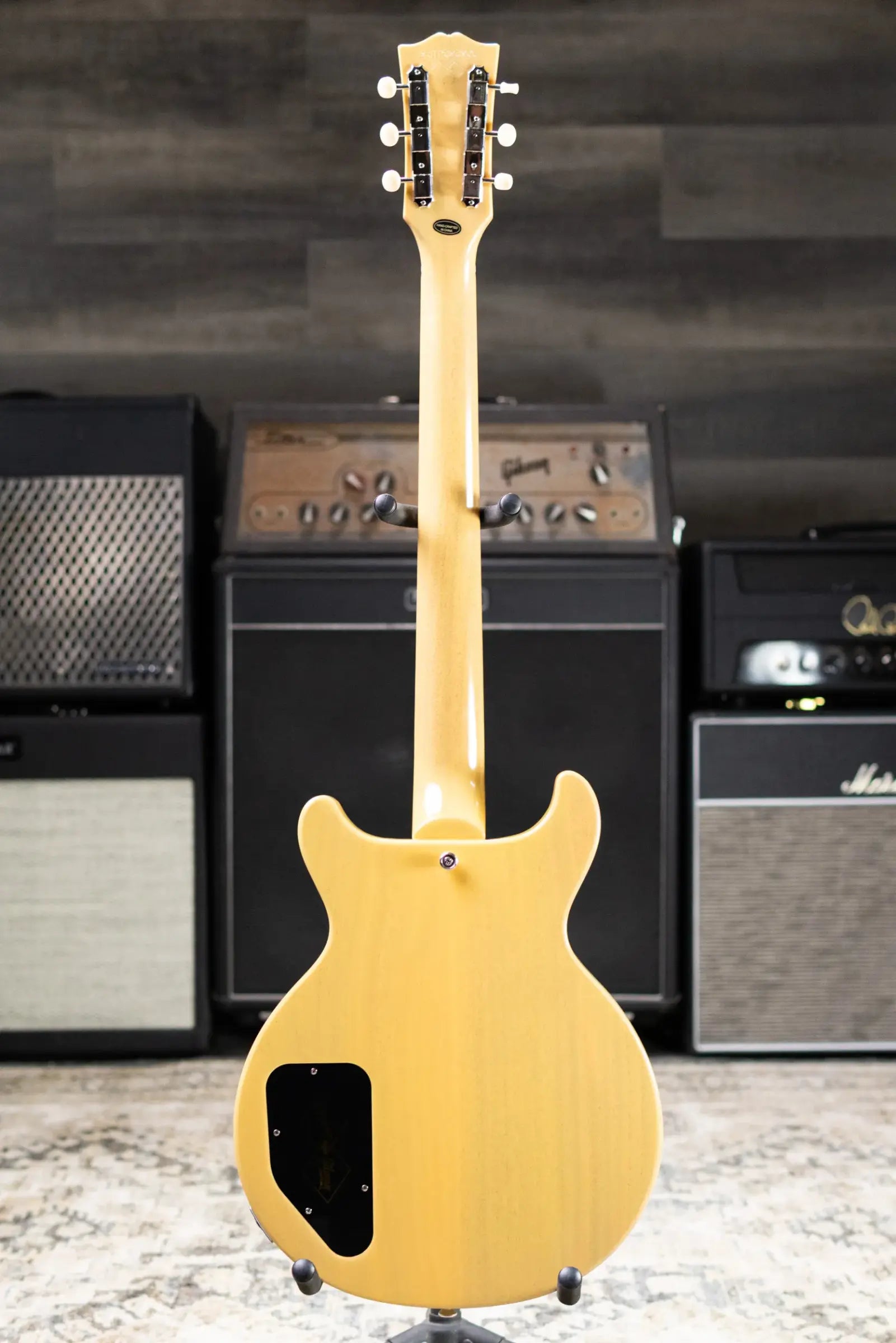 Epiphone 1960 Les Paul Special Double Cut Reissue Electric Guitar - TV Yellow with Hardshell Case