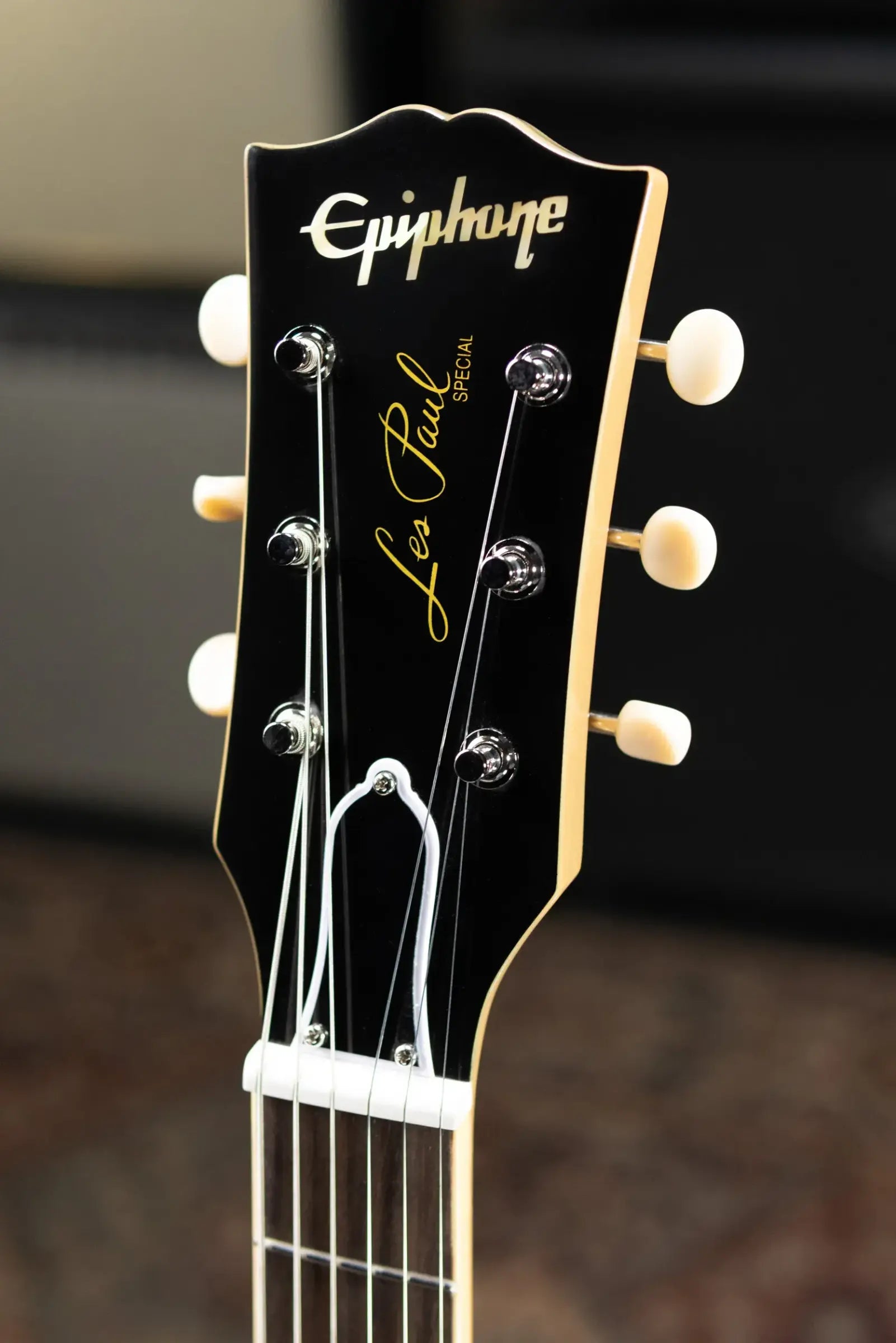 Epiphone 1960 Les Paul Special Double Cut Reissue Electric Guitar - TV Yellow with Hardshell Case - Floor Model