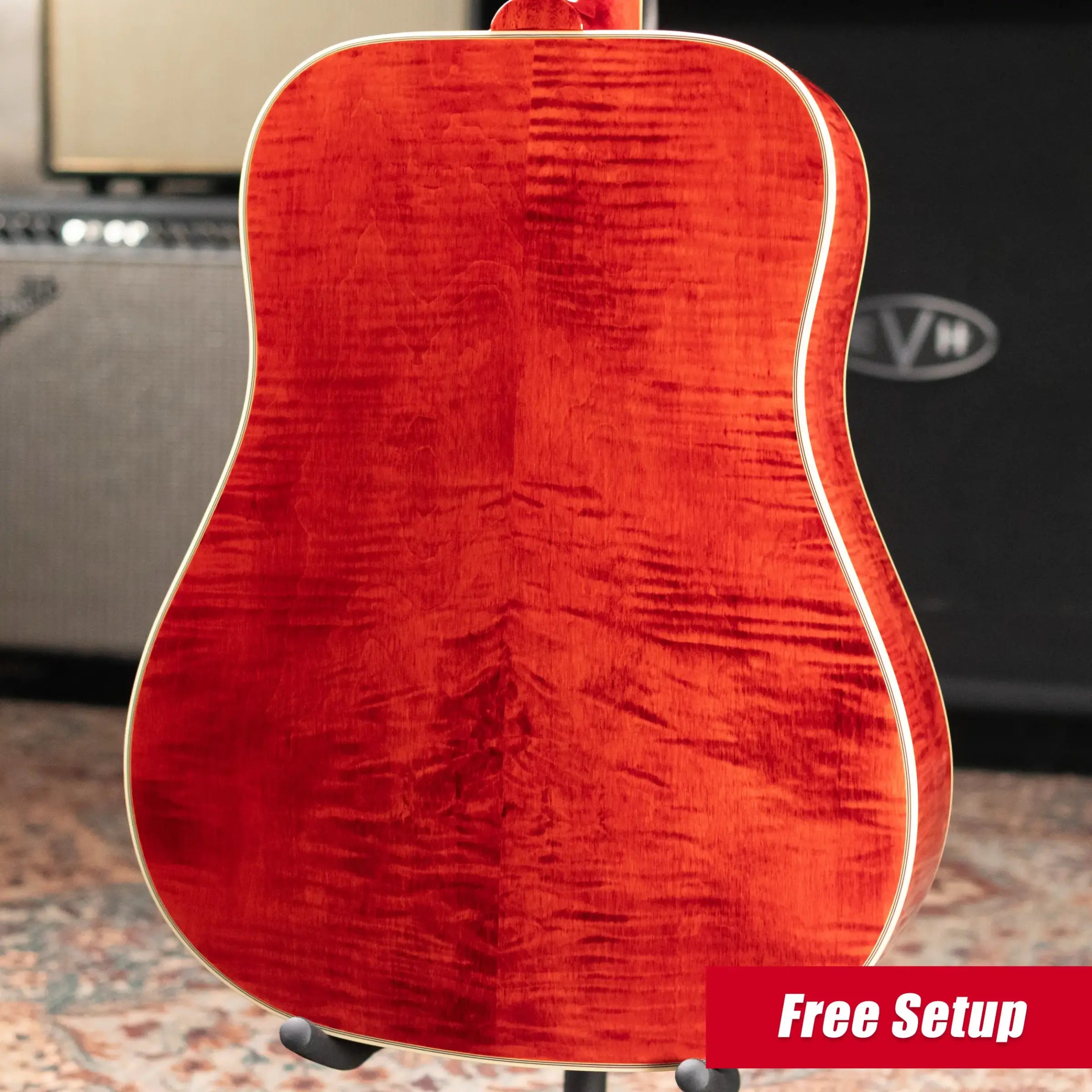 Epiphone 1963 Dove Reissue Acoustic/Electric Guitar with Hardshell Case