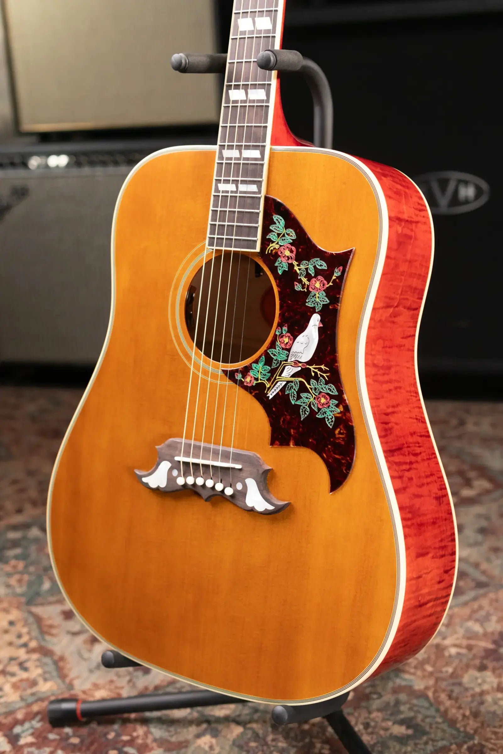 Epiphone 1963 Dove Reissue Acoustic/Electric Guitar with Hardshell Case