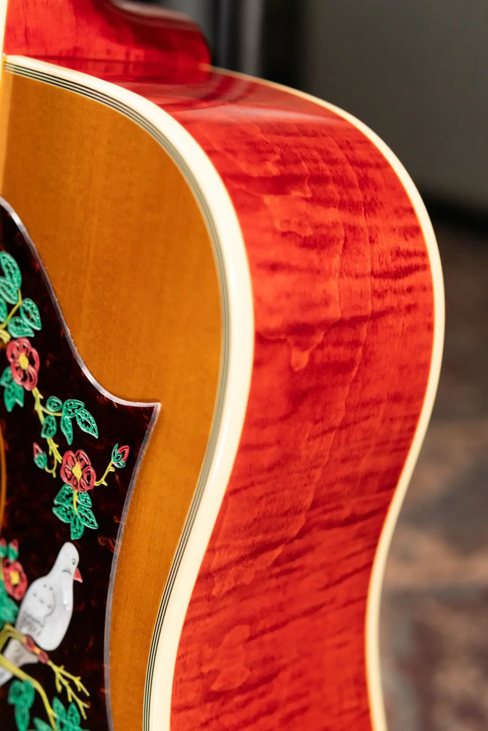 Epiphone 1963 Dove Reissue Acoustic/Electric Guitar with Hardshell Case