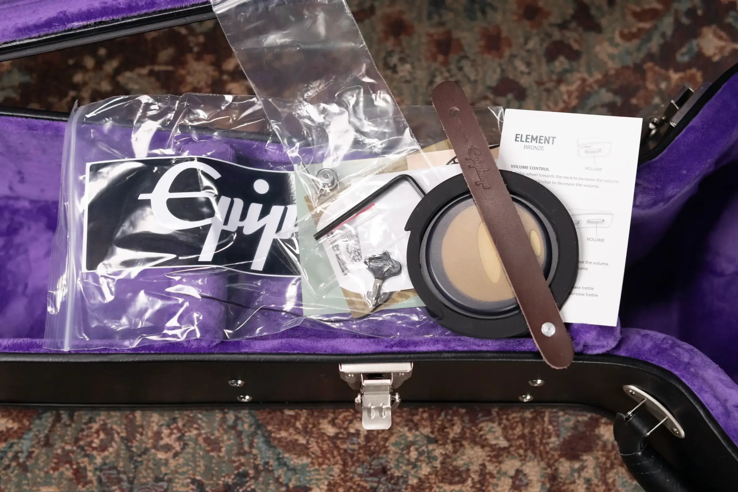 Epiphone 1963 Dove Reissue Acoustic/Electric Guitar with Hardshell Case