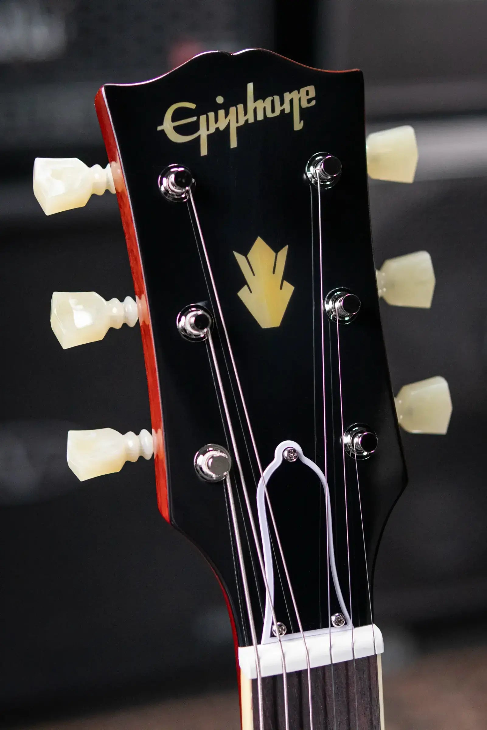 Epiphone 1964 SG Standard with Maestro Vibrola Reissue Electric Guitar - Cherry Red with Hardshell Case