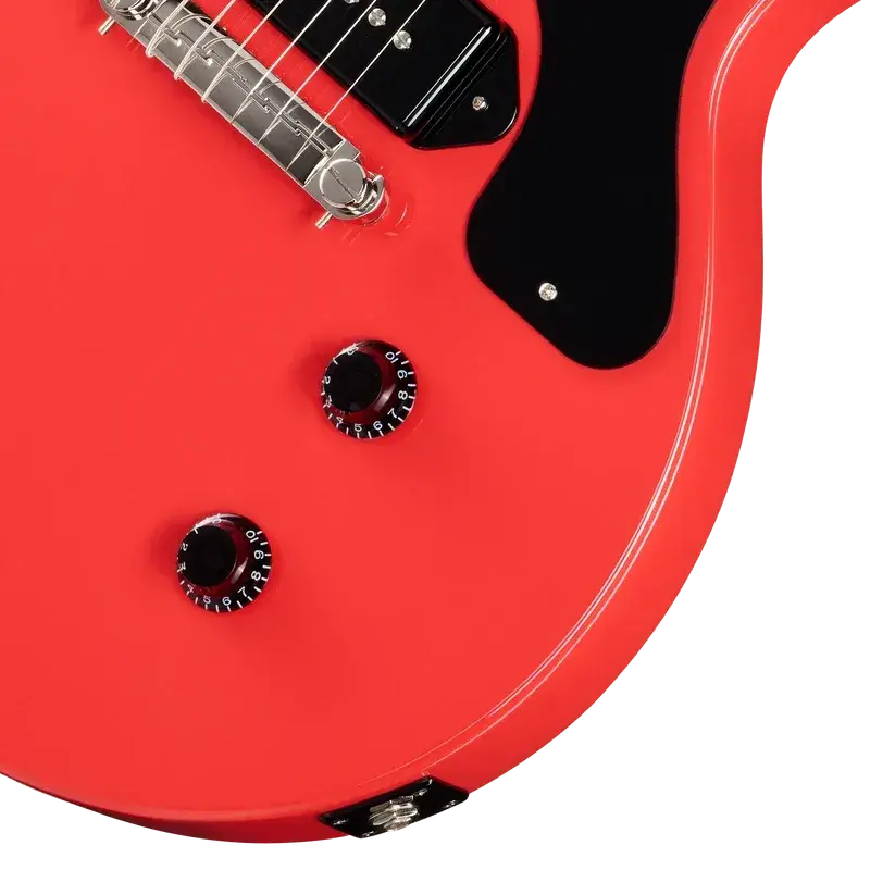 Epiphone Billie Joe Armstrong Les Paul Junior Electric Guitar - Radiant Red with Hardshell Case