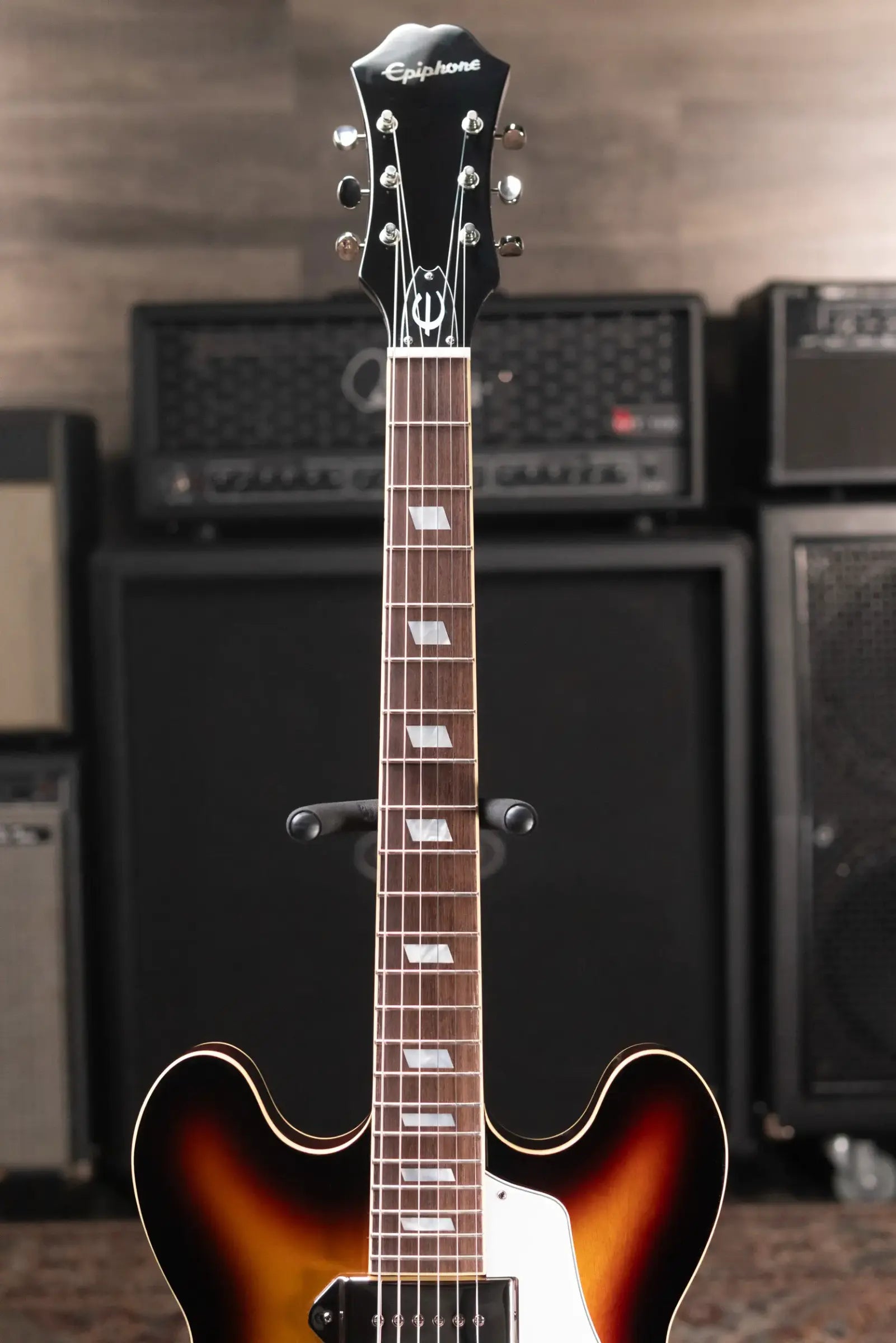 Epiphone Casino Hollowbody Electric Guitar - Vintage Sunburst with Gig Bag