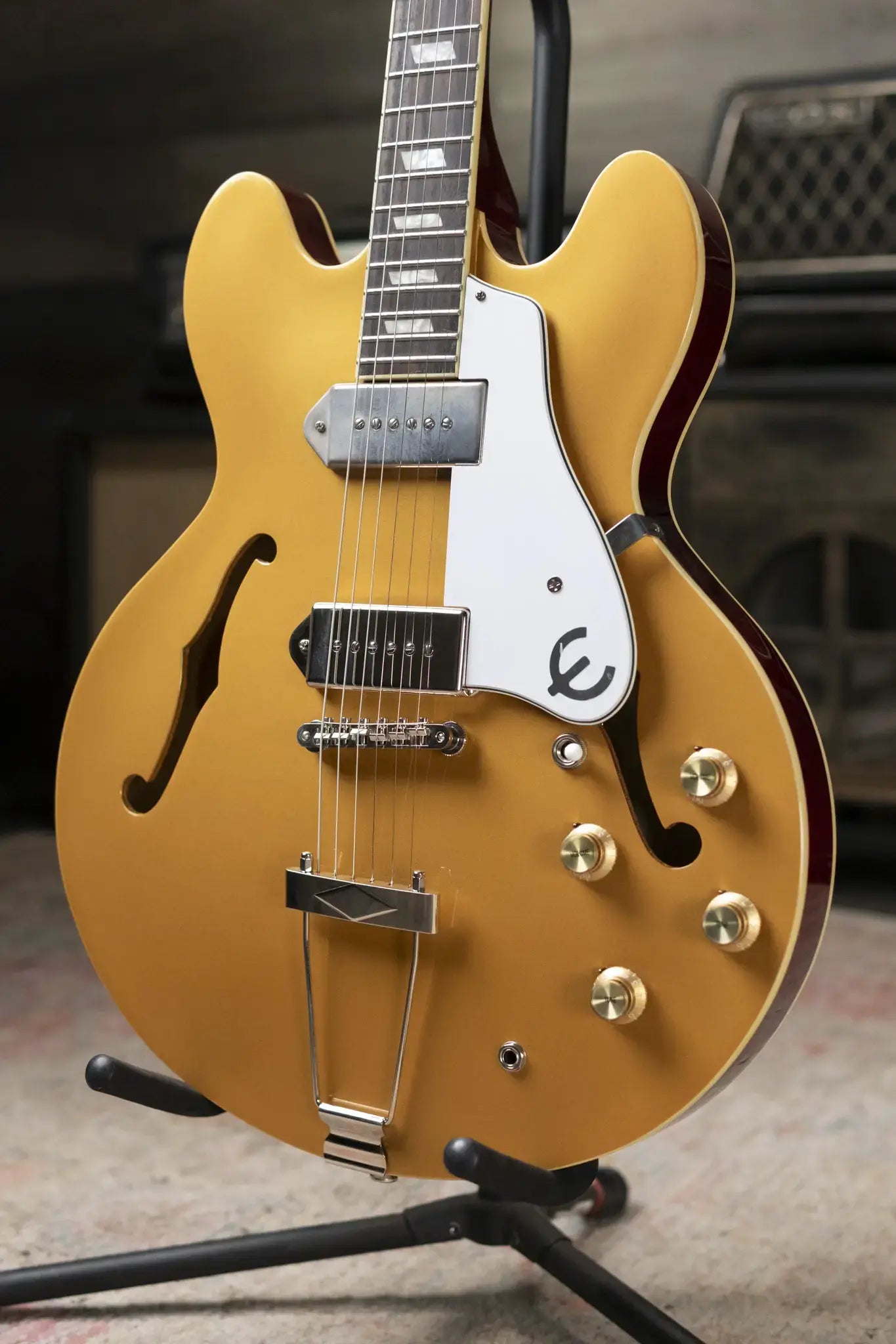 Epiphone Casino MG Metallic Gold with Hardshell Case - Used