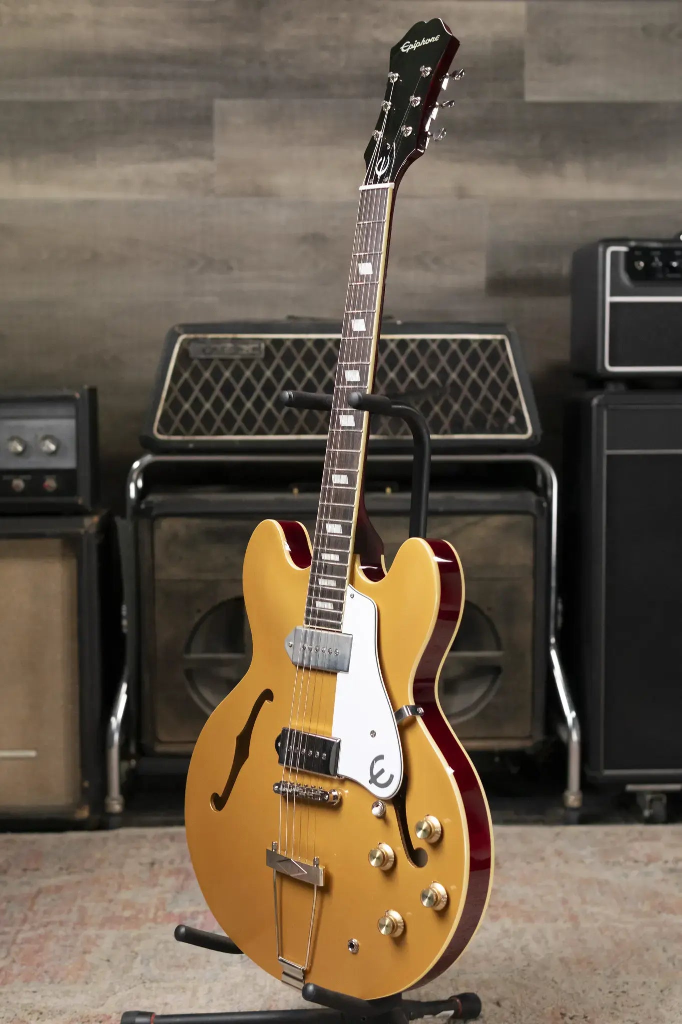Epiphone Casino MG Metallic Gold with Hardshell Case - Used