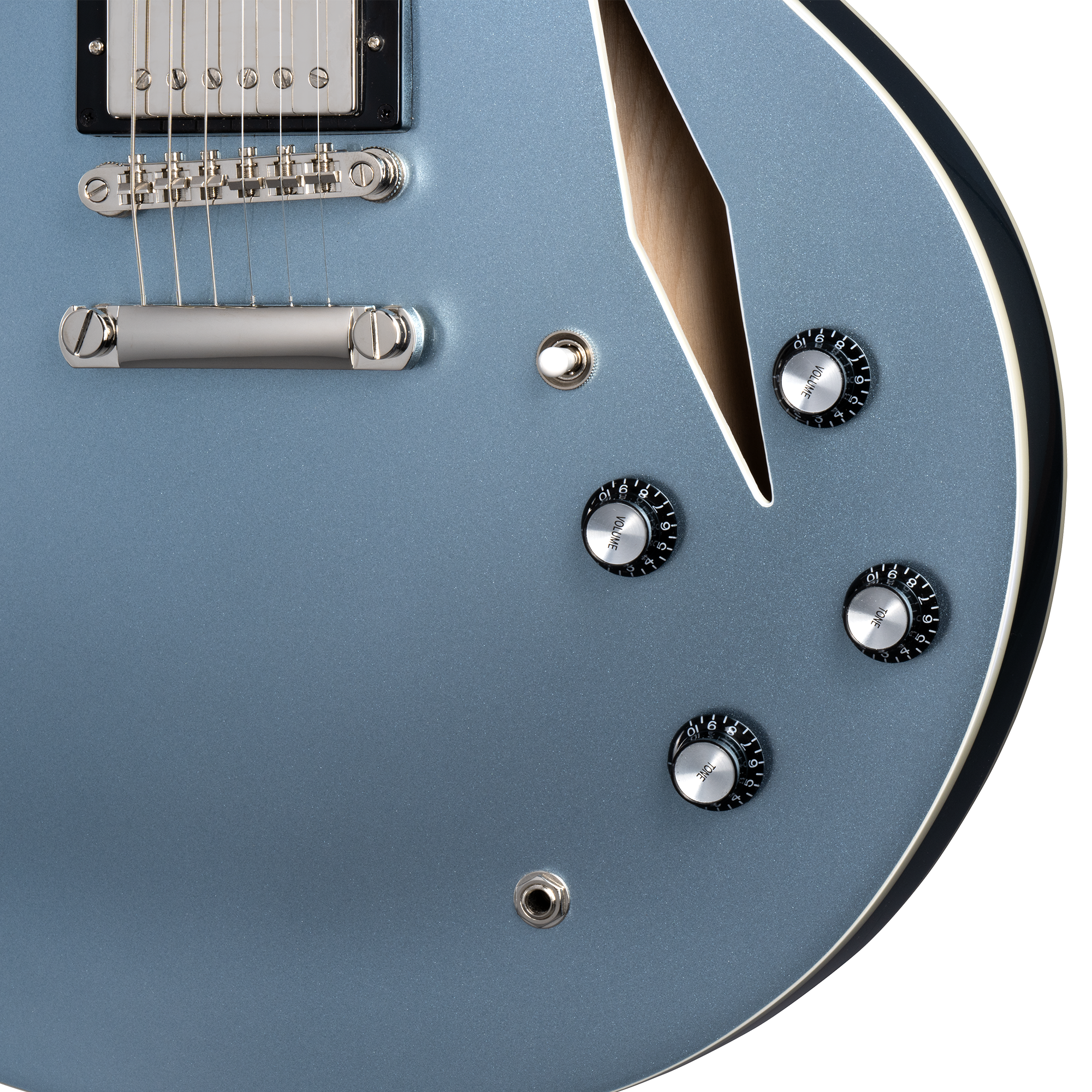 Epiphone Dave Grohl DG-335 Semi-Hollow - Pelham Blue with Hardshell Case