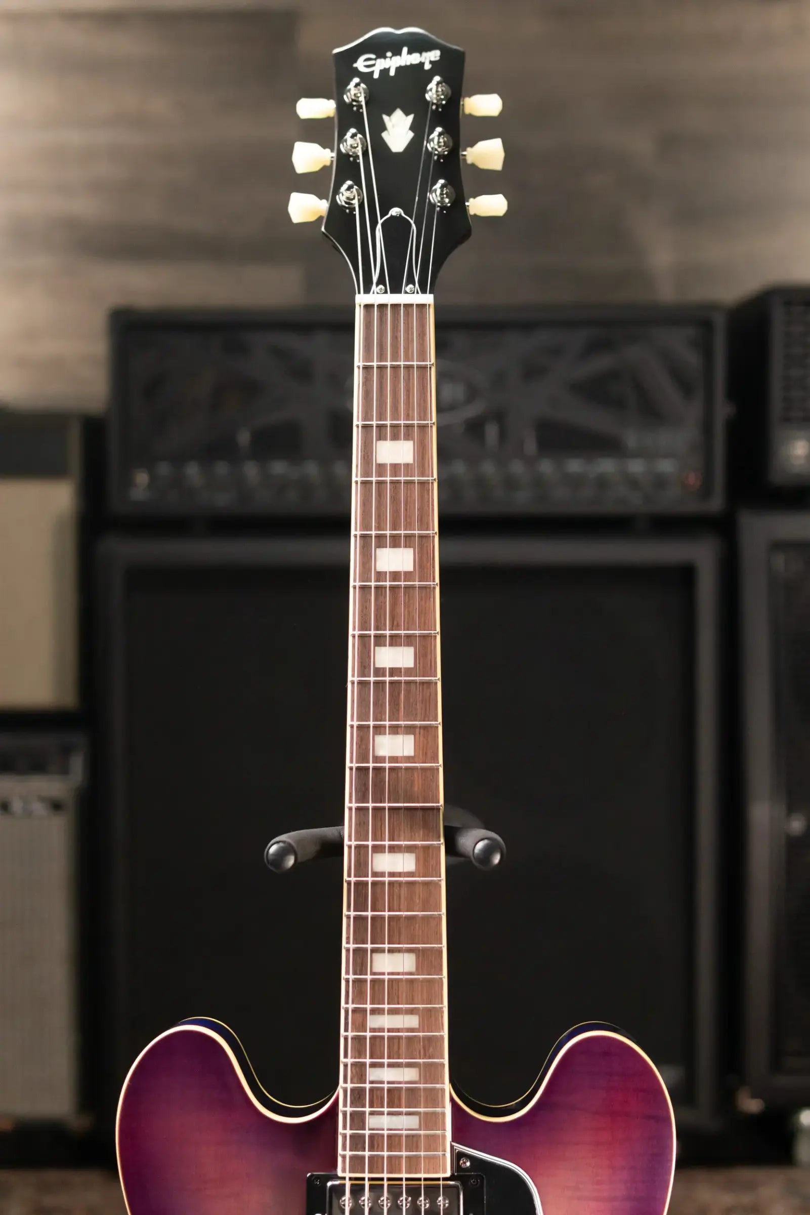 Epiphone ES-335 Figured Semi-Hollow Electric Guitar - Blueberry Burst