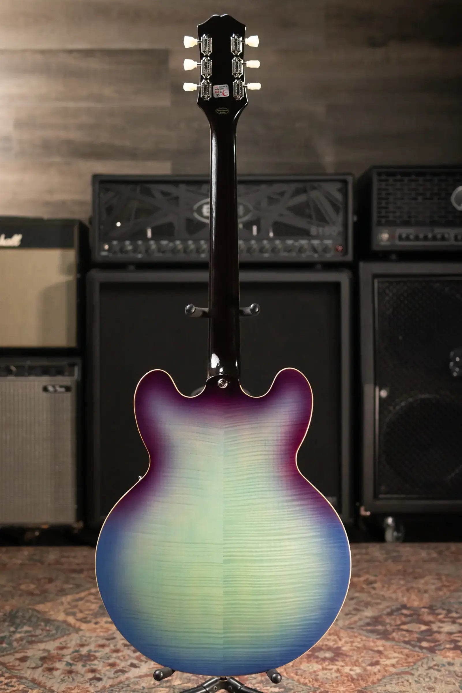 Epiphone ES-335 Figured Semi-Hollow Electric Guitar - Blueberry Burst