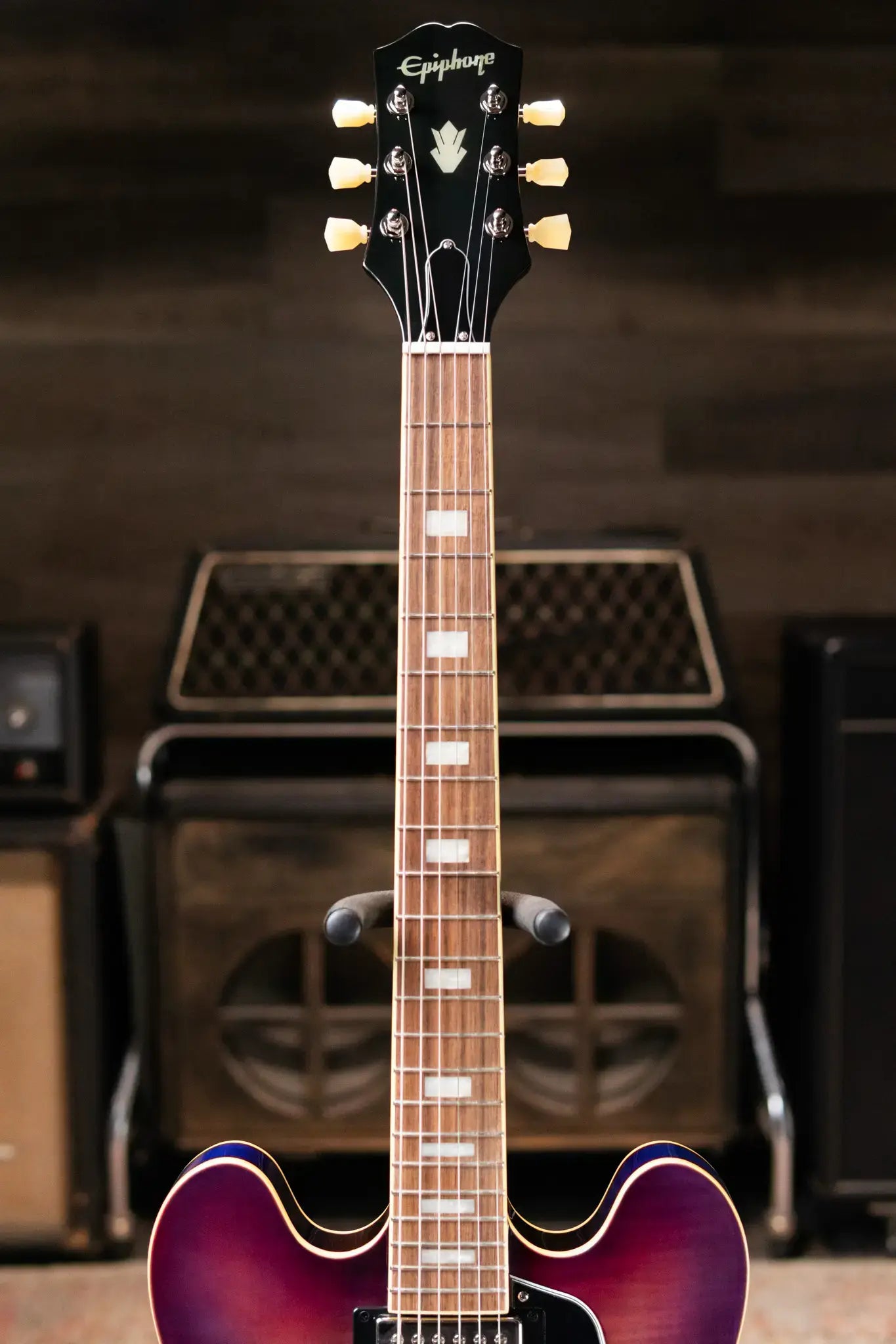 Epiphone ES-335 Figured Semi-Hollow Electric Guitar - Blueberry Burst