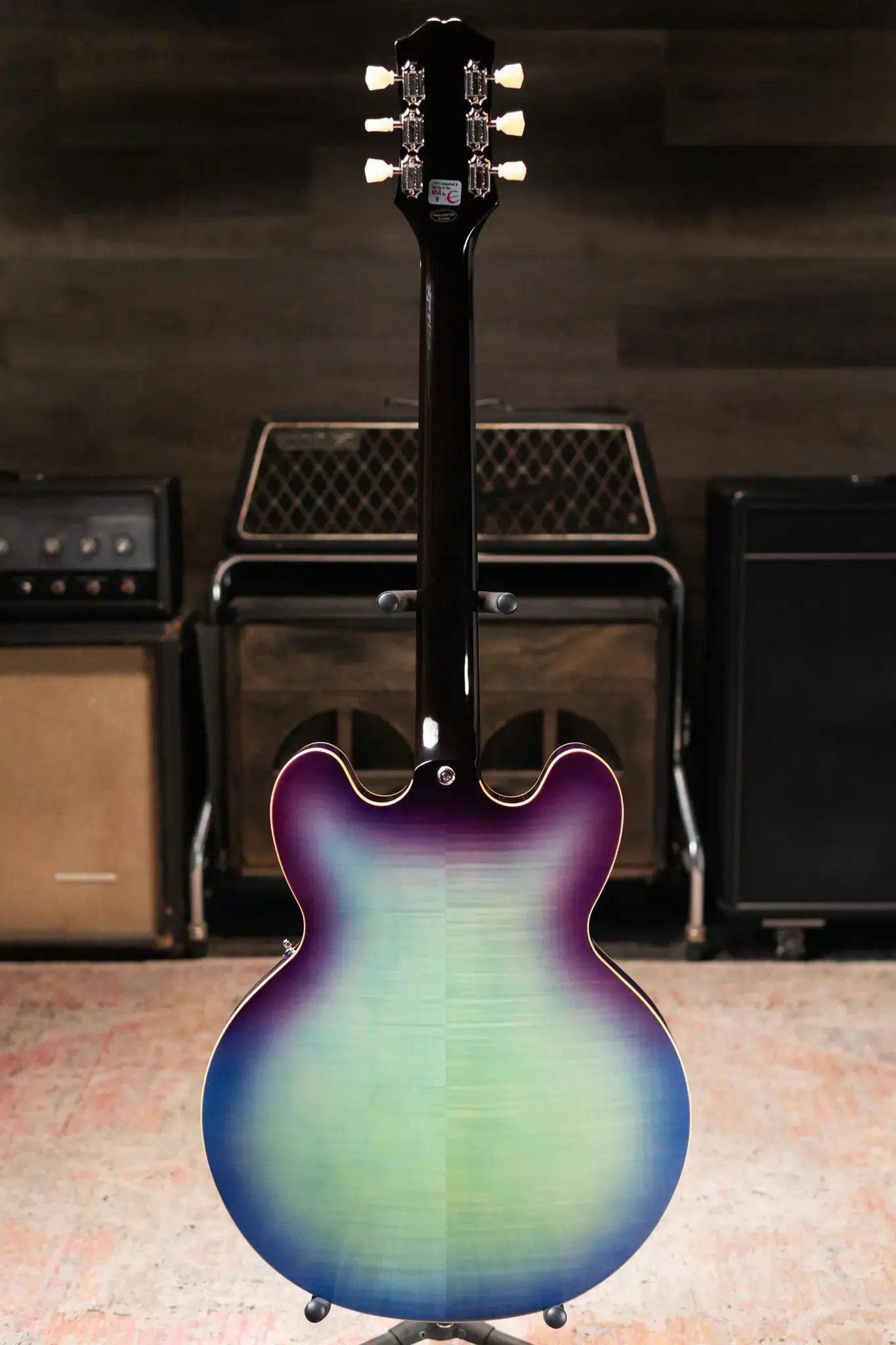 Epiphone ES-335 Figured Semi-Hollow Electric Guitar - Blueberry Burst