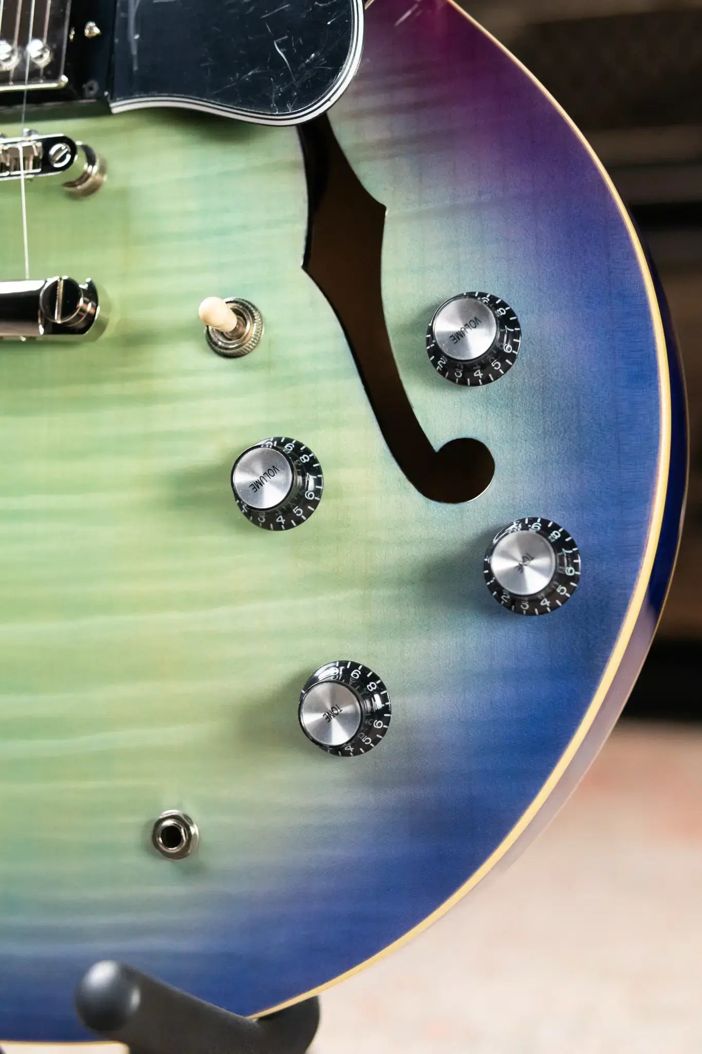 Epiphone ES-335 Figured Semi-Hollow Electric Guitar - Blueberry Burst