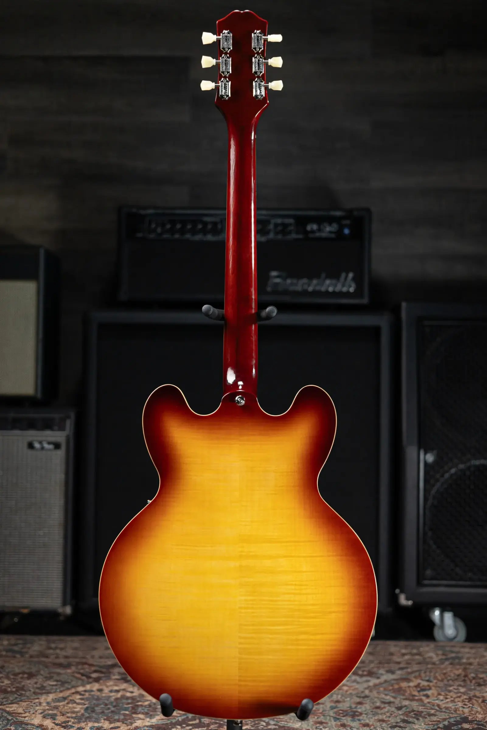 Epiphone ES-335 Figured Semi-Hollow Electric Guitar - Raspberry Tea Burst